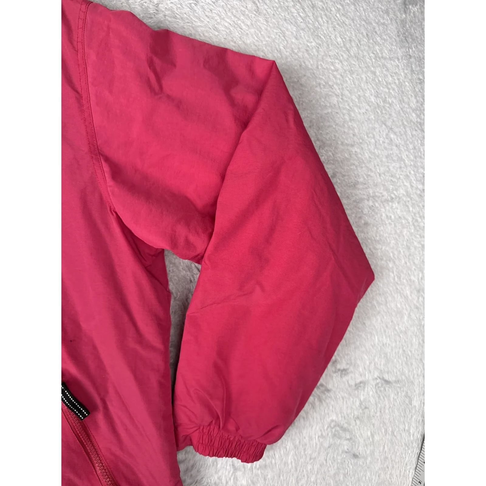 Vintage Cabela's Jacket Mens XL Pink Windbreaker Full Zip Fleece Lined Nylon Pockets Hiking Outdoor Size US XL / EU 56 / 4 - 4 Thumbnail