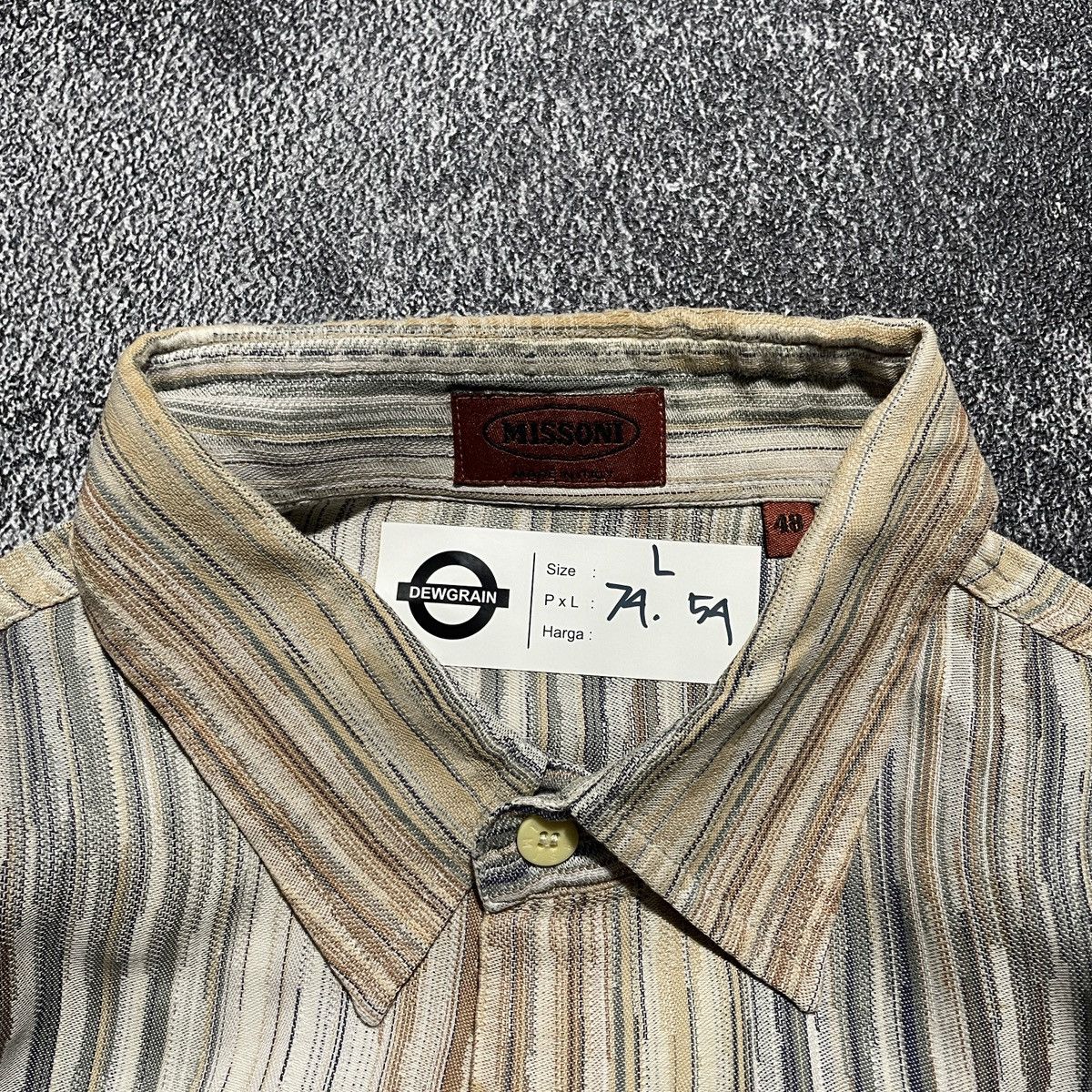 Missoni Missoni Multicolor Pocket Shirts Size US L / EU 52-54 / 3 - 6 Thumbnail