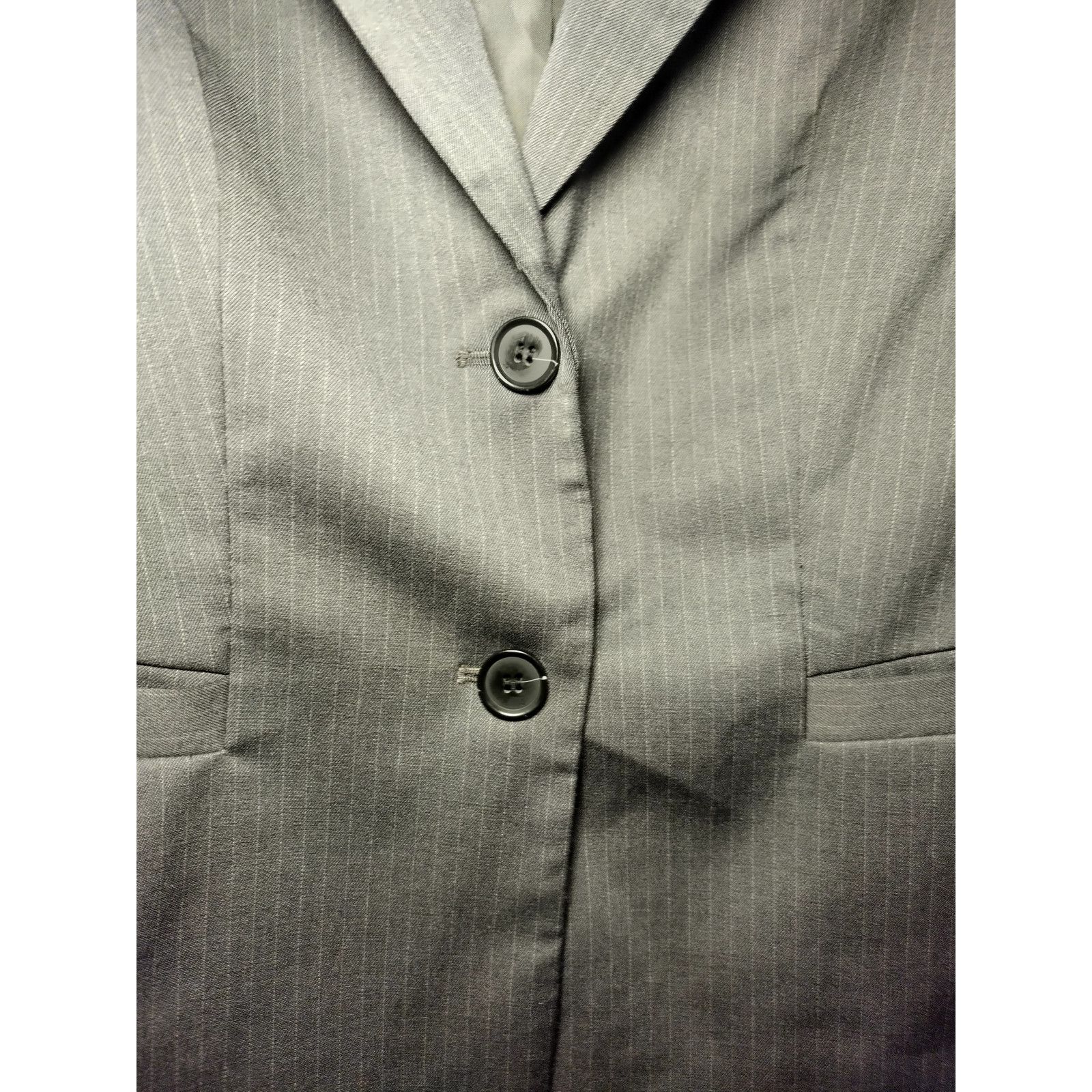 Ann Taylor Ann Taylor Womens Long Sleeves Blazer Jacket Gray Size 6 Size M / US 6-8 / IT 42-44 - 5 Thumbnail