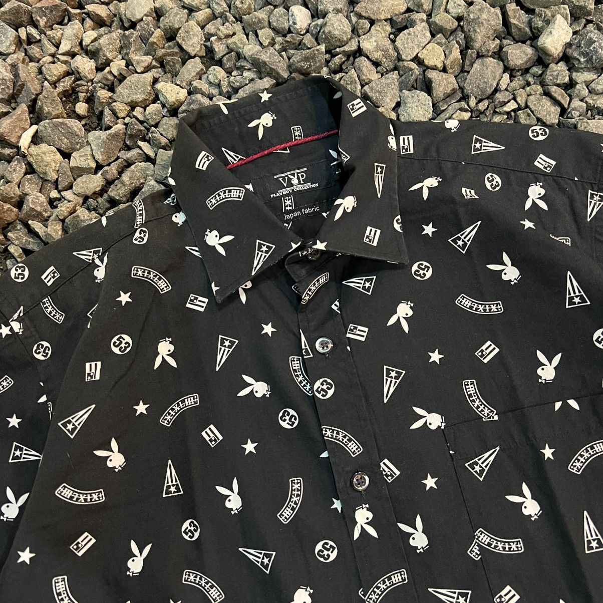 Japanese Brand × Playboy × Vintage Vintage playboy aop shirt Size US L / EU 52-54 / 3 - 4 Thumbnail
