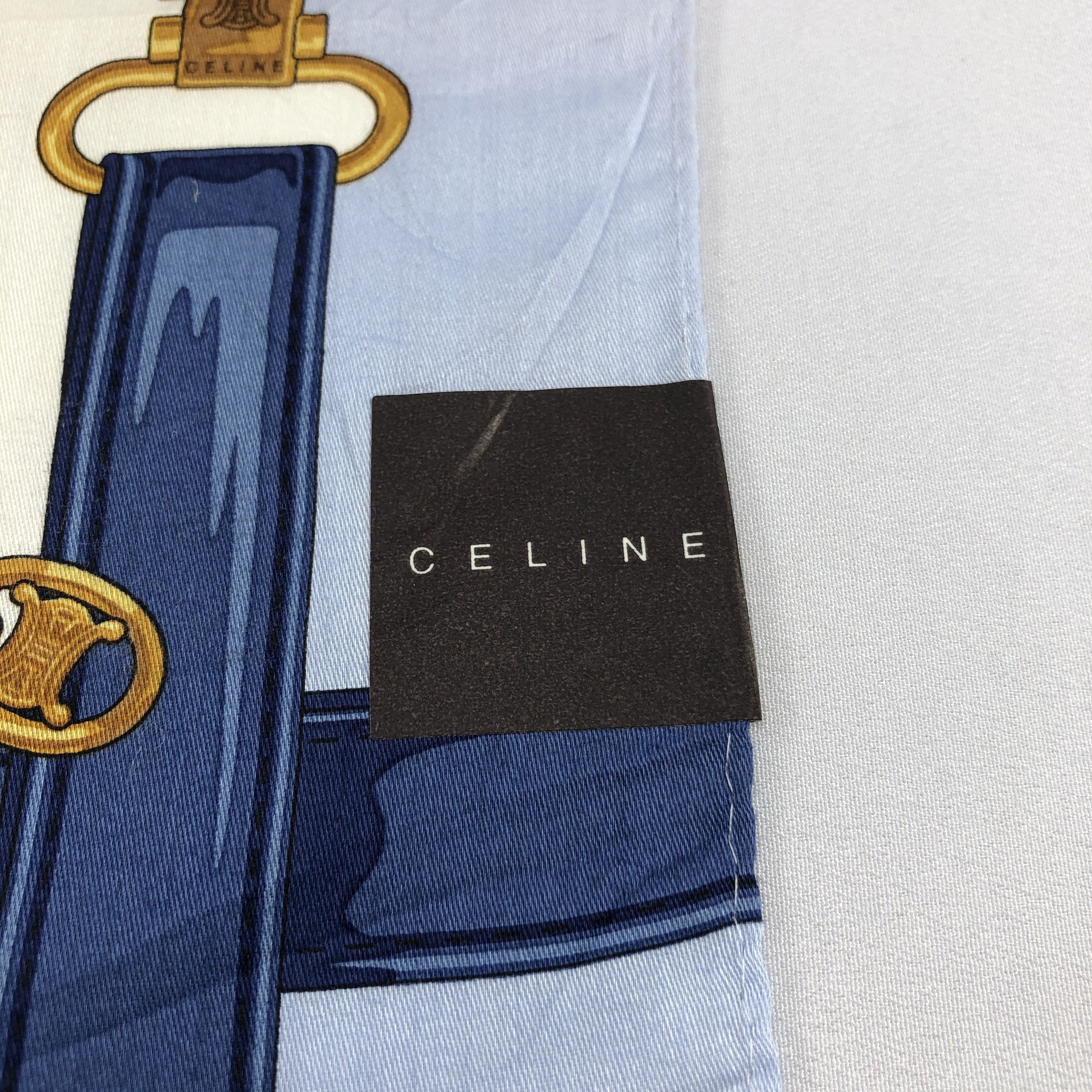 Celine Celine Handkerchief Neckerchief Bandana H2968 Size ONE SIZE - 5 Thumbnail