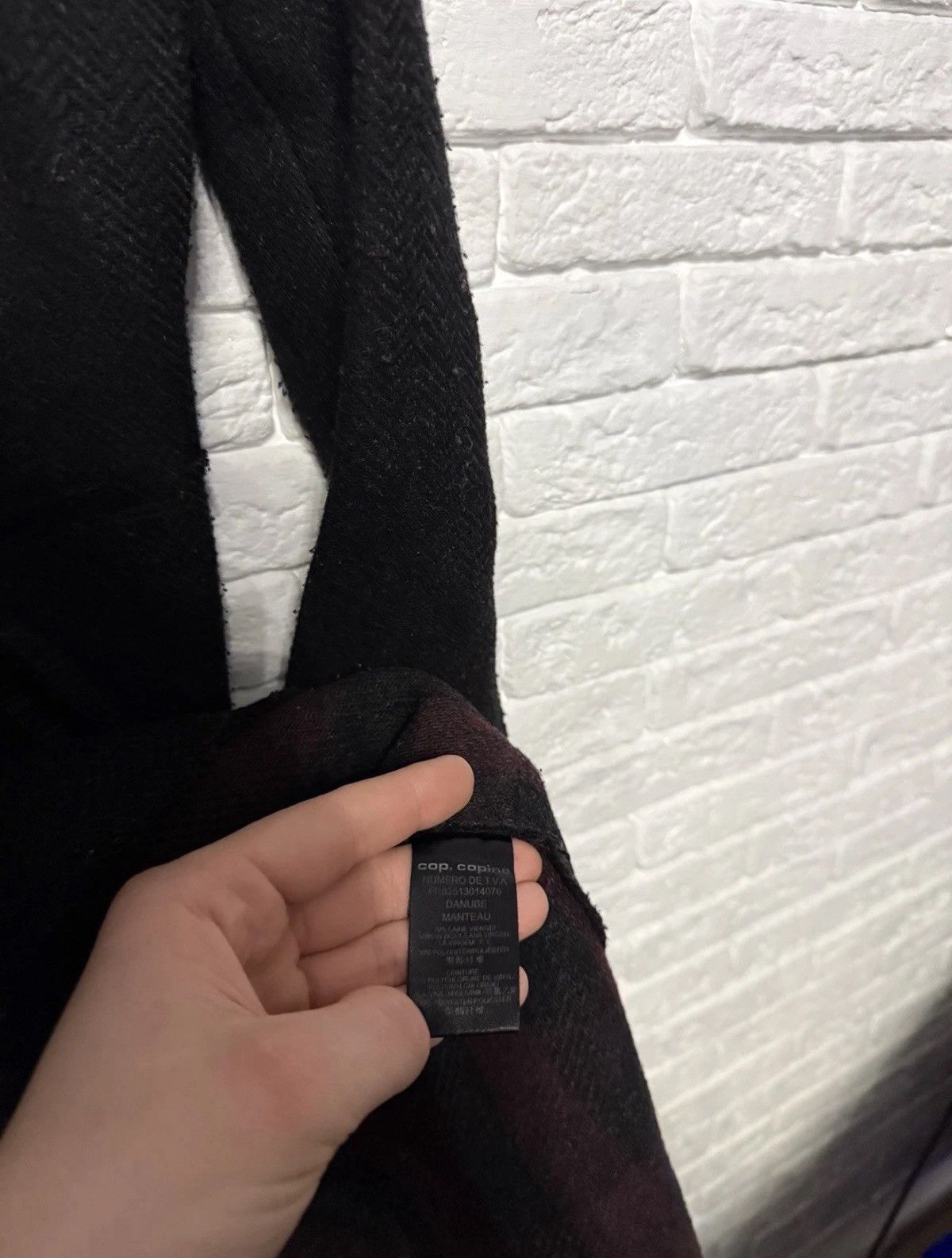 Cop Copine Cop Copine Wool Avant Garde Long Trench Coat Sz L Size L / US 10 / IT 46 - 11 Thumbnail