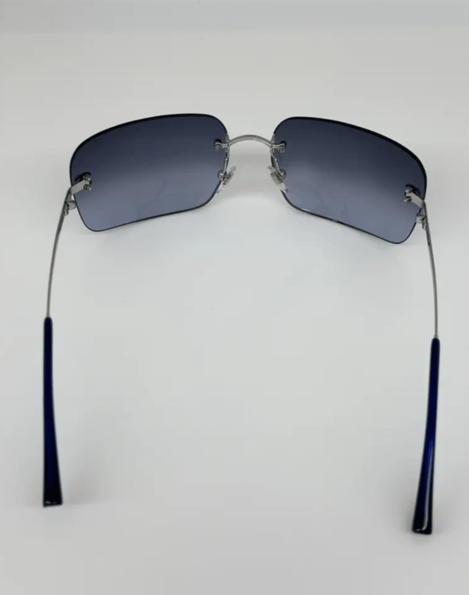 Chanel Chanel Sunglasses 4017 Rhinestone Rimless CC Logo Size ONE SIZE - 3 Thumbnail