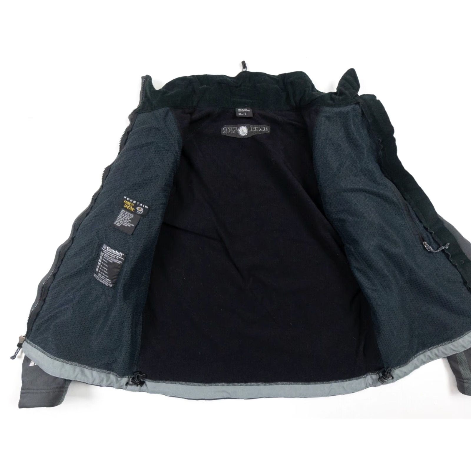 Mountain Hardwear Mountain Hardwear Jacket Women's 10 Gray Conduit Softshell Full Zip Outdoors Size L / US 10 / IT 46 - 6 Thumbnail