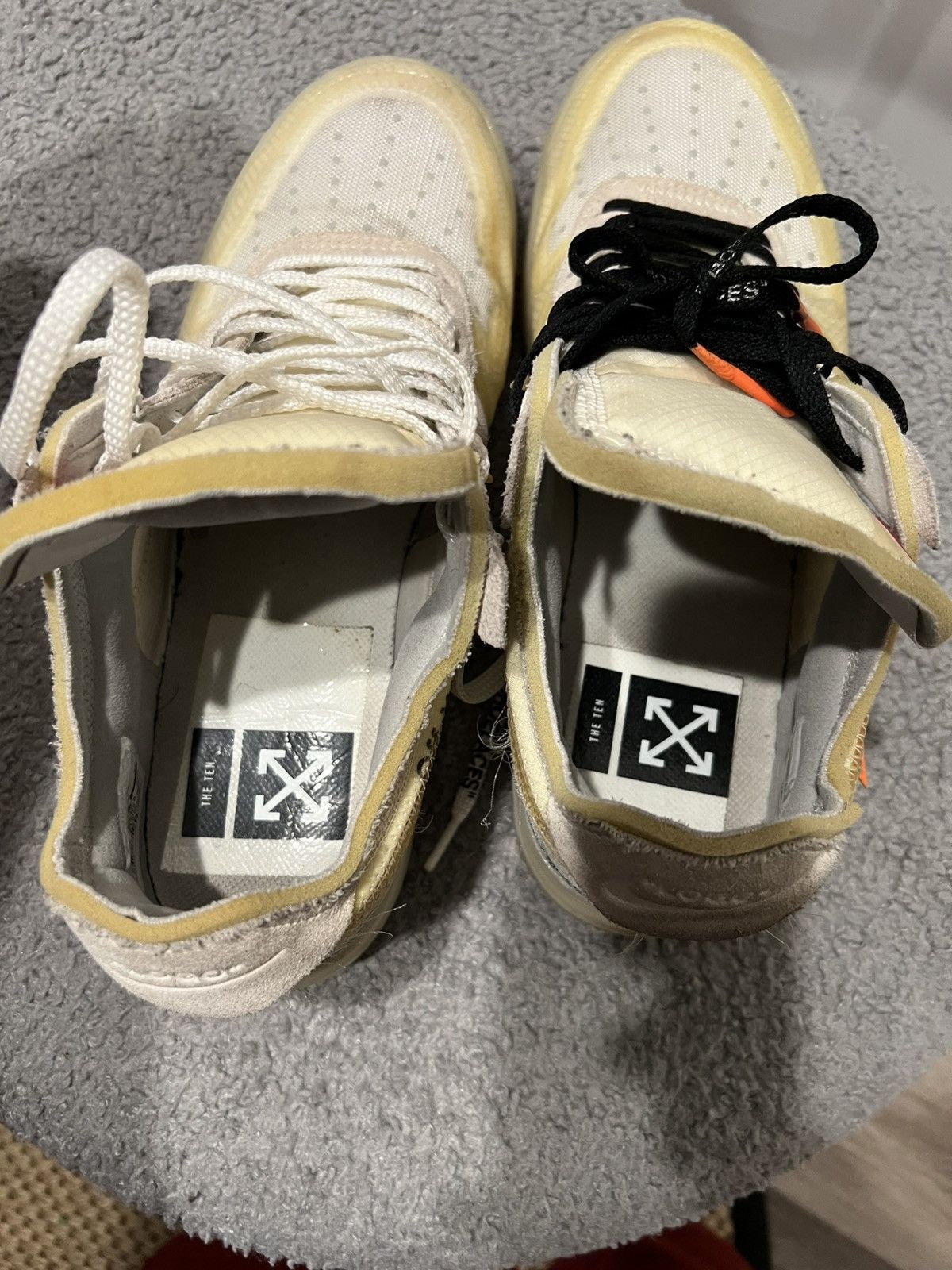 Nike × Off-White Off White x Nike Air Force Size US 9 / EU 42 - 13 Thumbnail