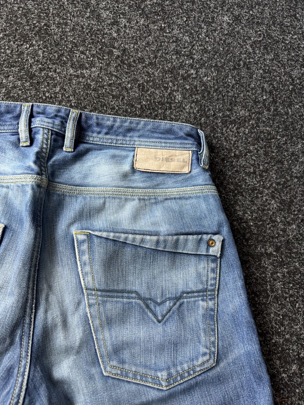 Diesel Vintage 00s Y2K Diesel Luxury Krooley Denim pants Jeans Size US 30 / EU 46 - 20 Thumbnail