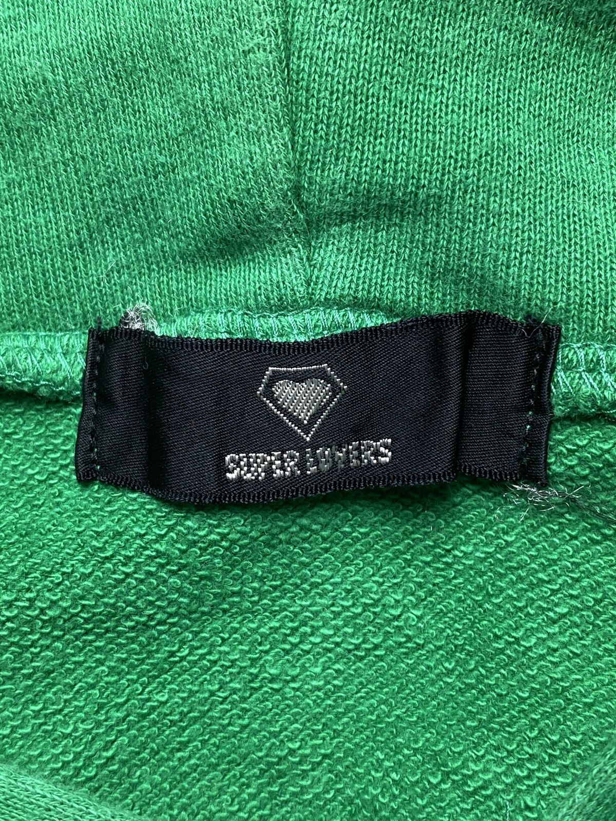 Angel Blue 2000s Super Lovers - Green Zip Hoodie Size US M / EU 48-50 / 2 - 7 Thumbnail