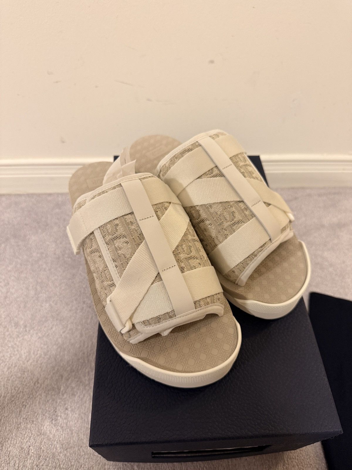 Dior Alpha Sandals Light Beige