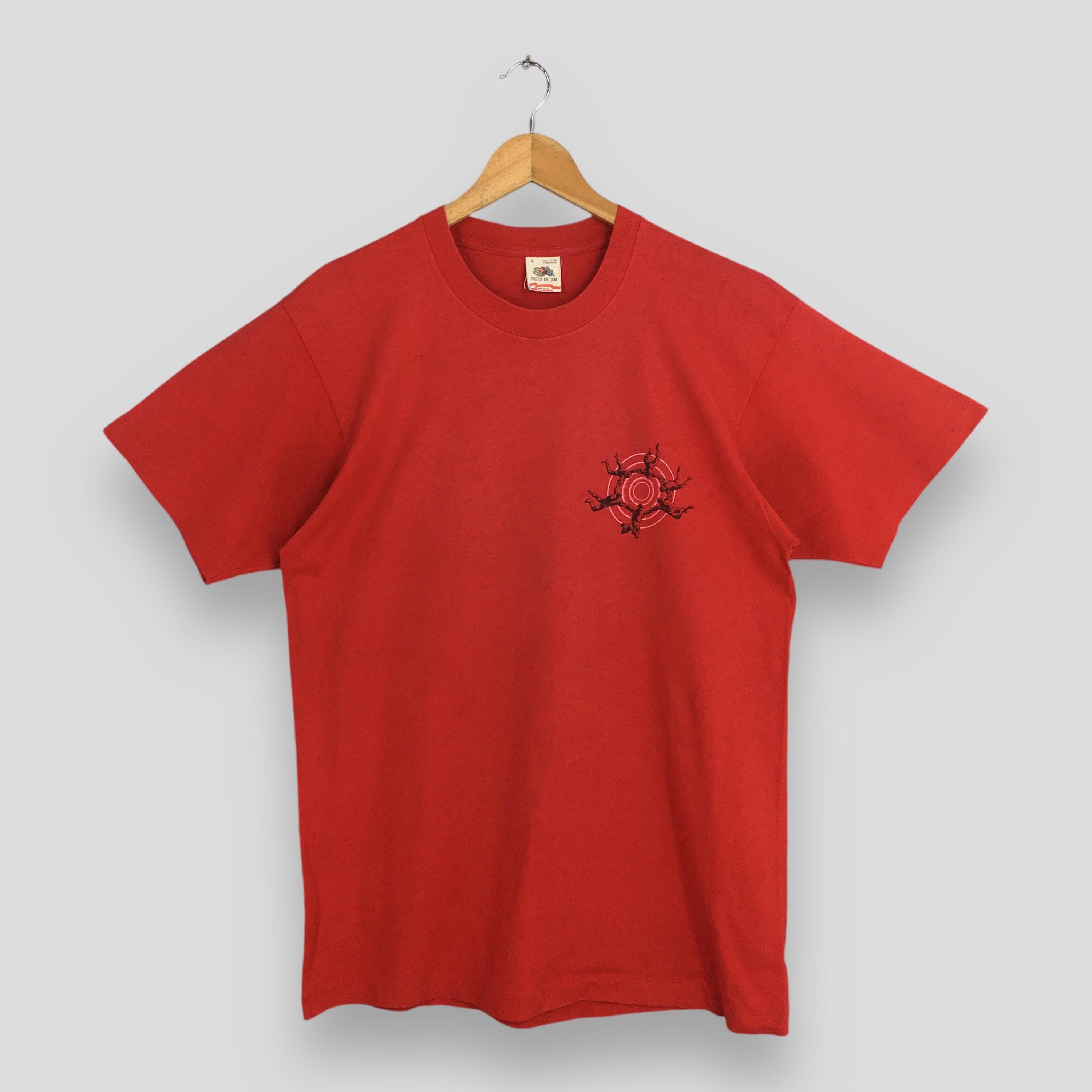 Fruit Of The Loom × Powell Peralta Vintage 90's Parachute Ride Red T shirt Large Size US L / EU 52-54 / 3 - 3 Thumbnail