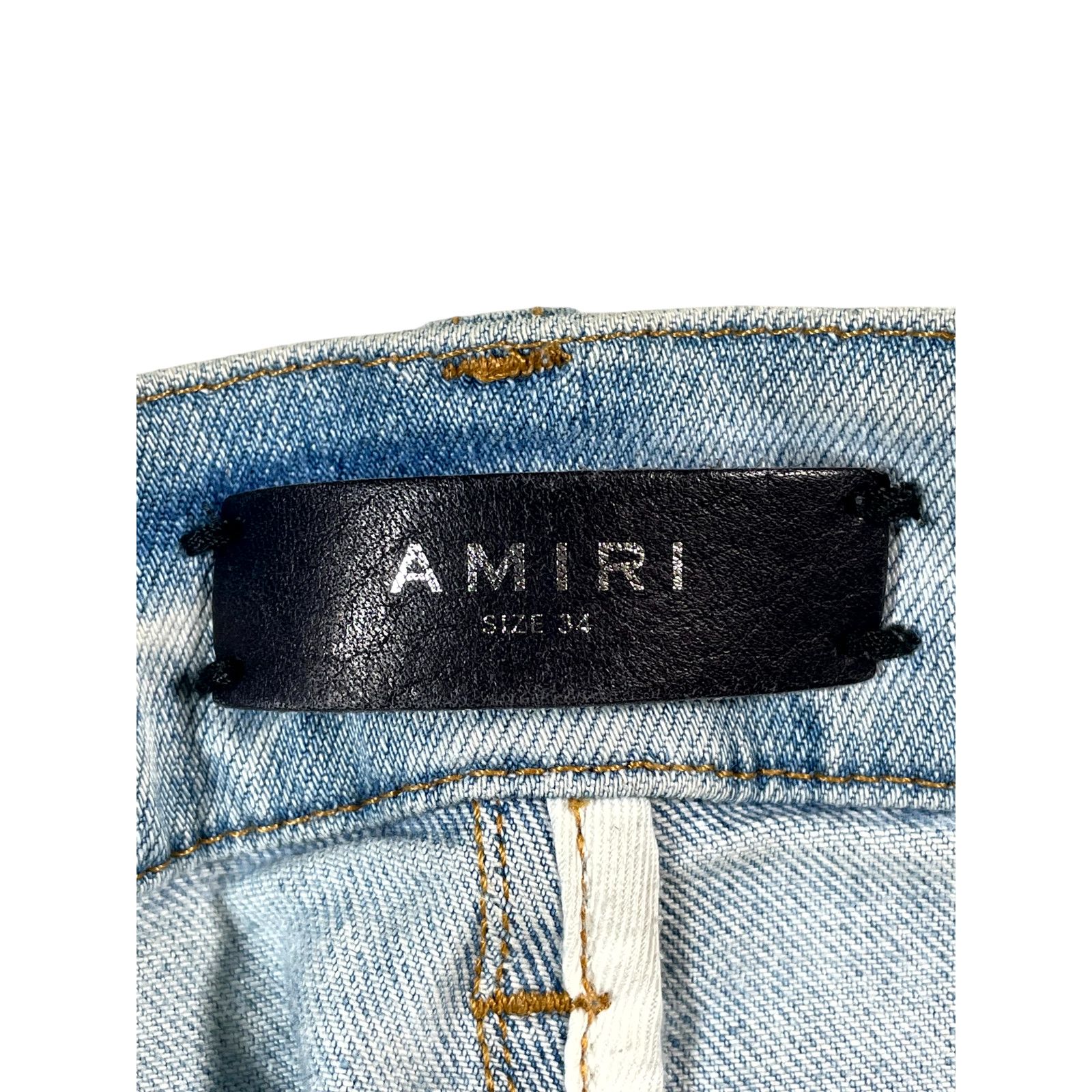 Amiri Amiri Multi MX1 Tie Dye & Light Wash Jeans Size US 34 / EU 50 - 5 Thumbnail