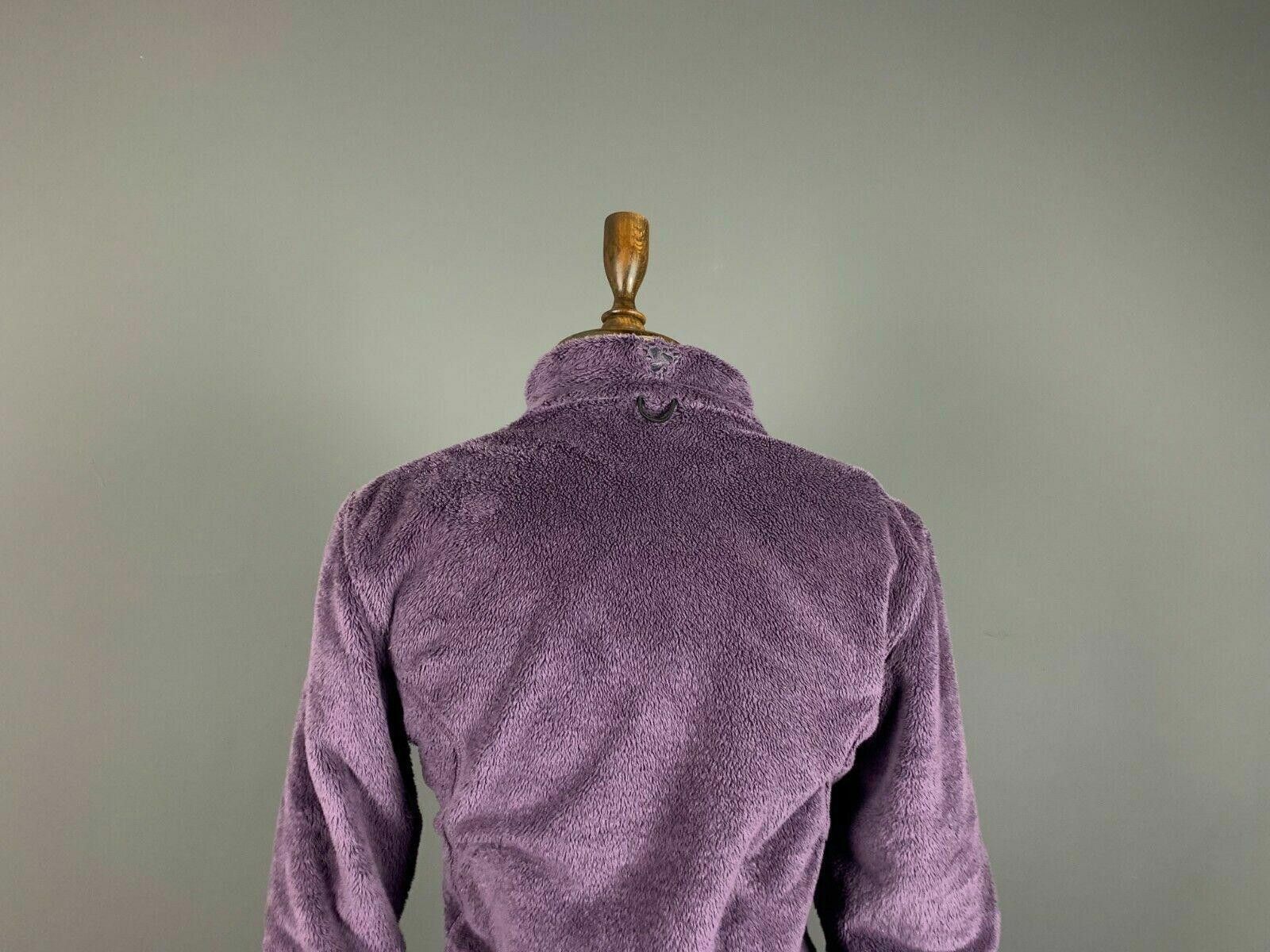 Jack Wolfskin Ladies Jack Wolfskin Outdoor Purple Zip Pile Sweater Size S Size S / US 4 / IT 40 - 9 Thumbnail