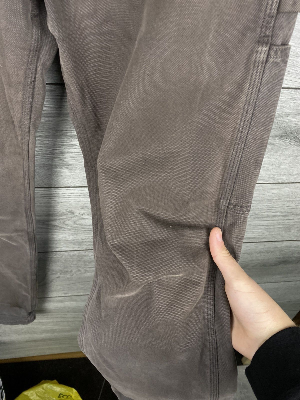 Stan Ray Vintage Faded Stan Ray Carpenter Brown Baggy Jeans Size US 31 - 4 Thumbnail