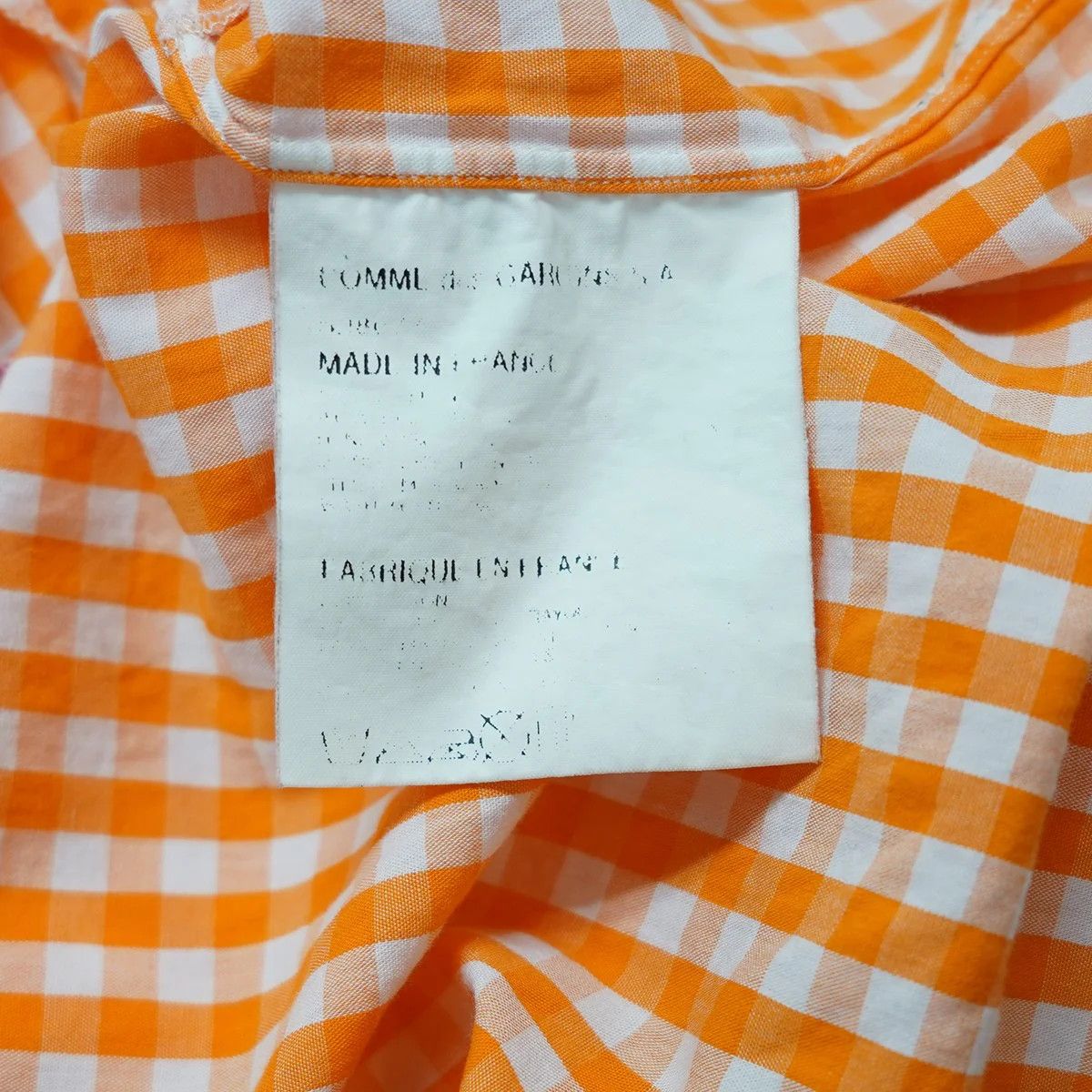 Comme des Garcons Oversized Patchwork Gingham Check Button Up Shirt Size US L / EU 52-54 / 3 - 6 Thumbnail