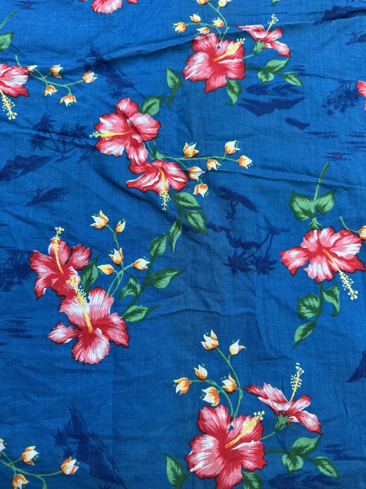 Vintage Vintage 70s SunMari Hawaii Printed Collar Open Shirt Size US M / EU 48-50 / 2 - 4 Thumbnail