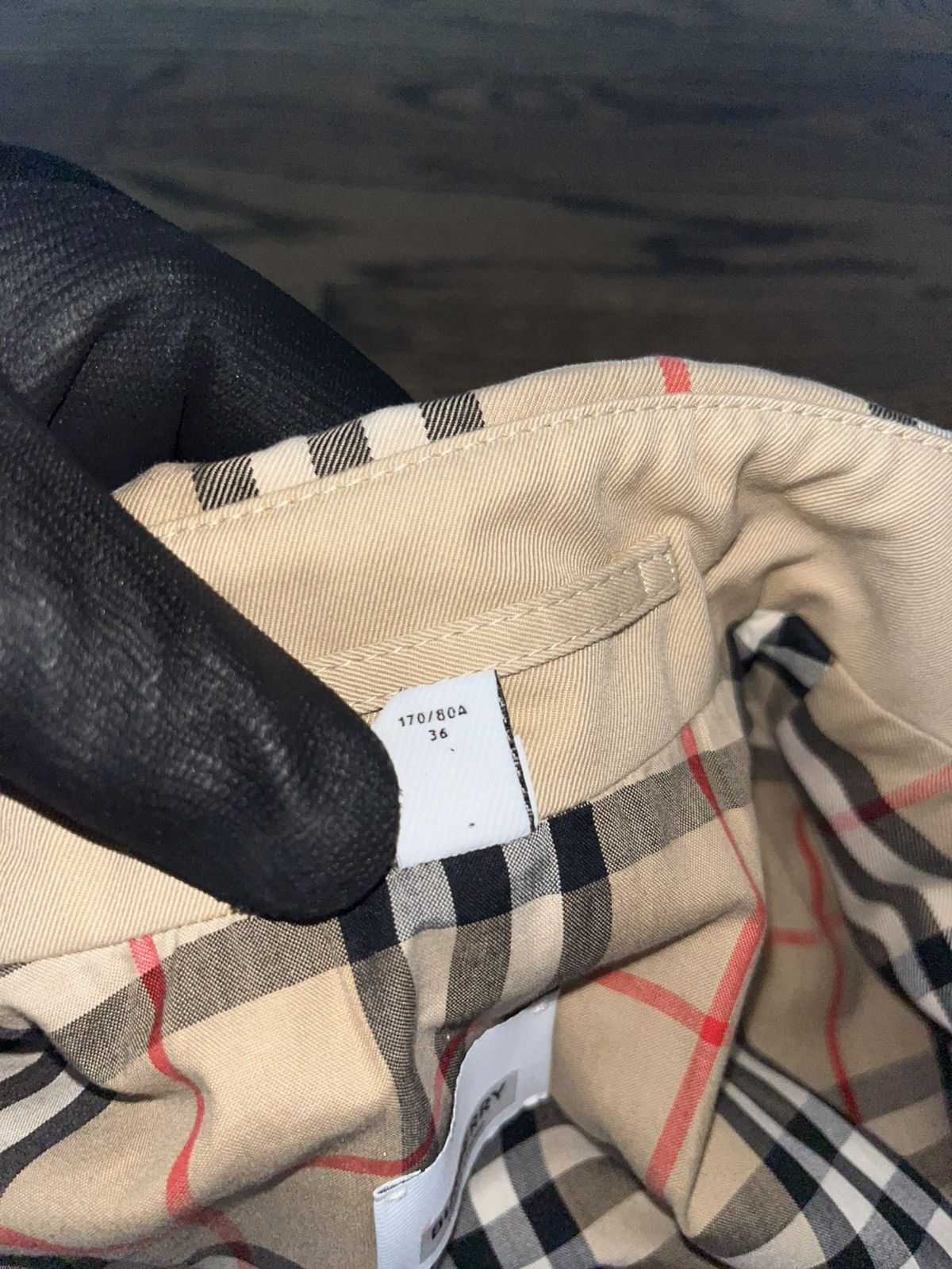 Burberry Burberry Check Collar Gabardine Trench Coat Size S / US 4 / IT 40 - 17 Thumbnail