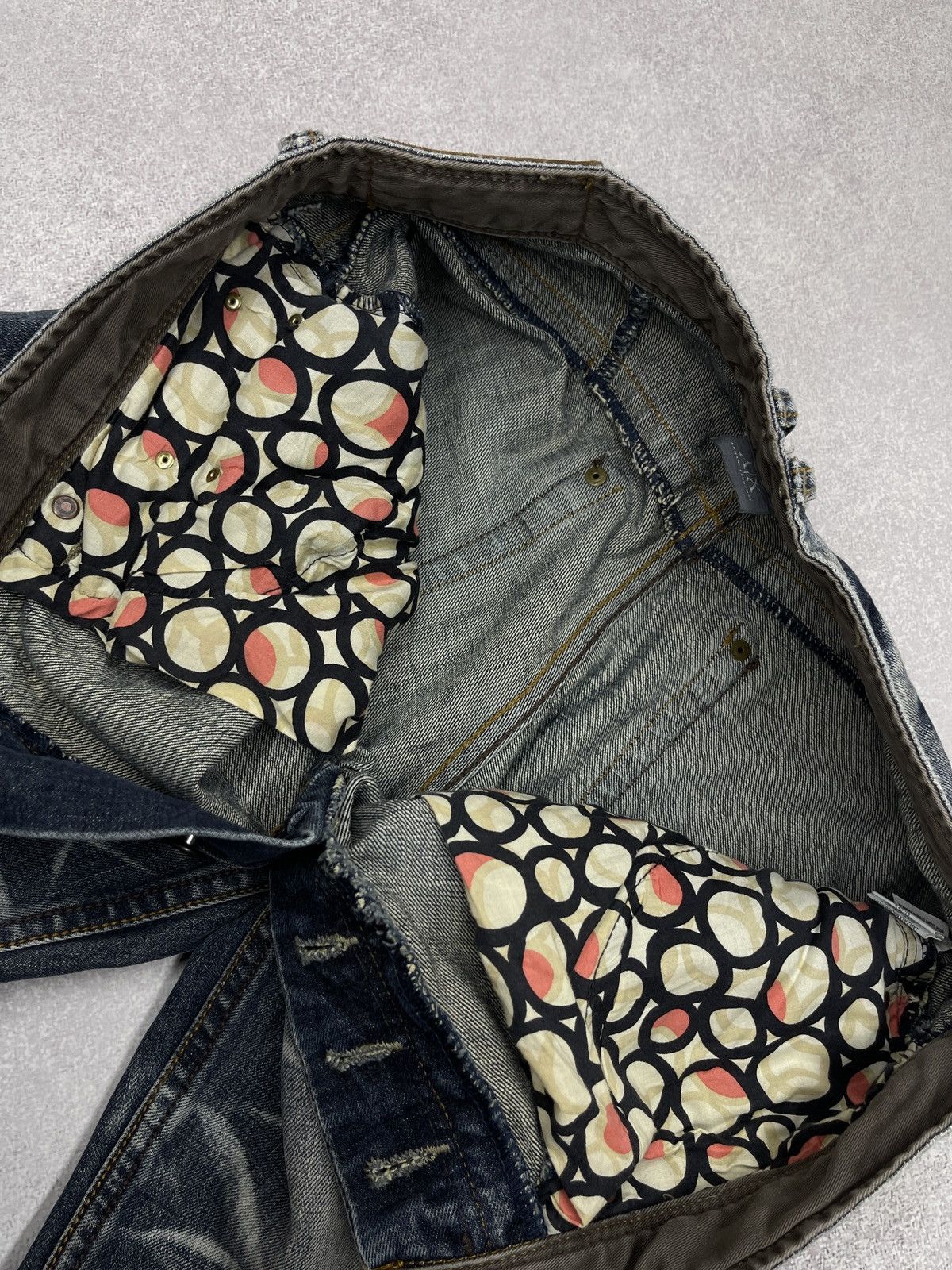 Armani Exchange Mens Armani Exchange Denim Jeans Eagle Logo Embroidered Size US 32 / EU 48 - 11 Thumbnail