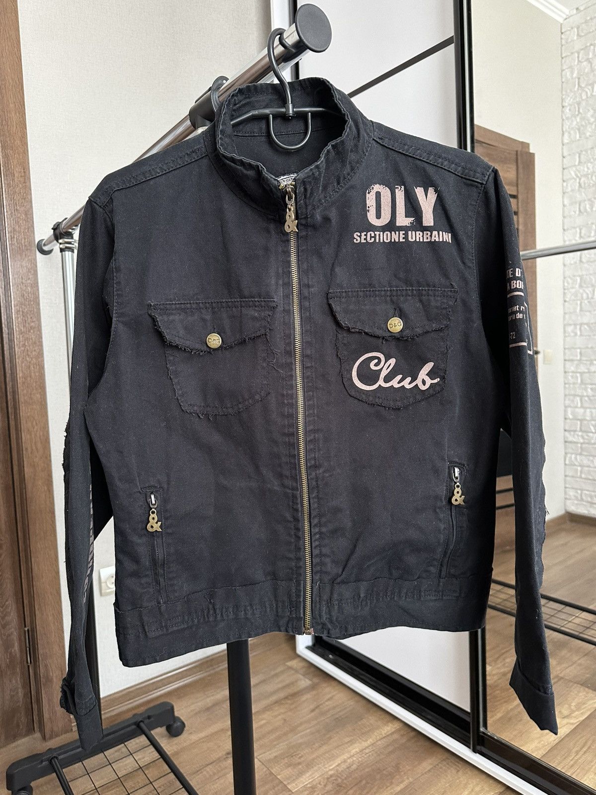 Dolce & Gabbana Dolce & Gabbana D&G Tour Vintage Denim Jacket 90s Size L / US 10 / IT 46 - 5 Thumbnail