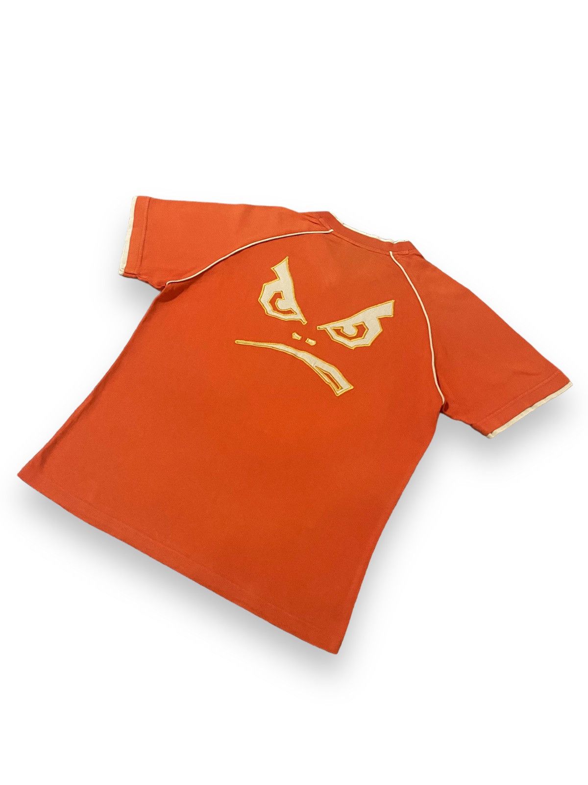 Beauty Beast × Japanese Brand Japan Badboy Big Logo Embroidered V Collar Tshirt Size US M / EU 48-50 / 2 - 11 Thumbnail