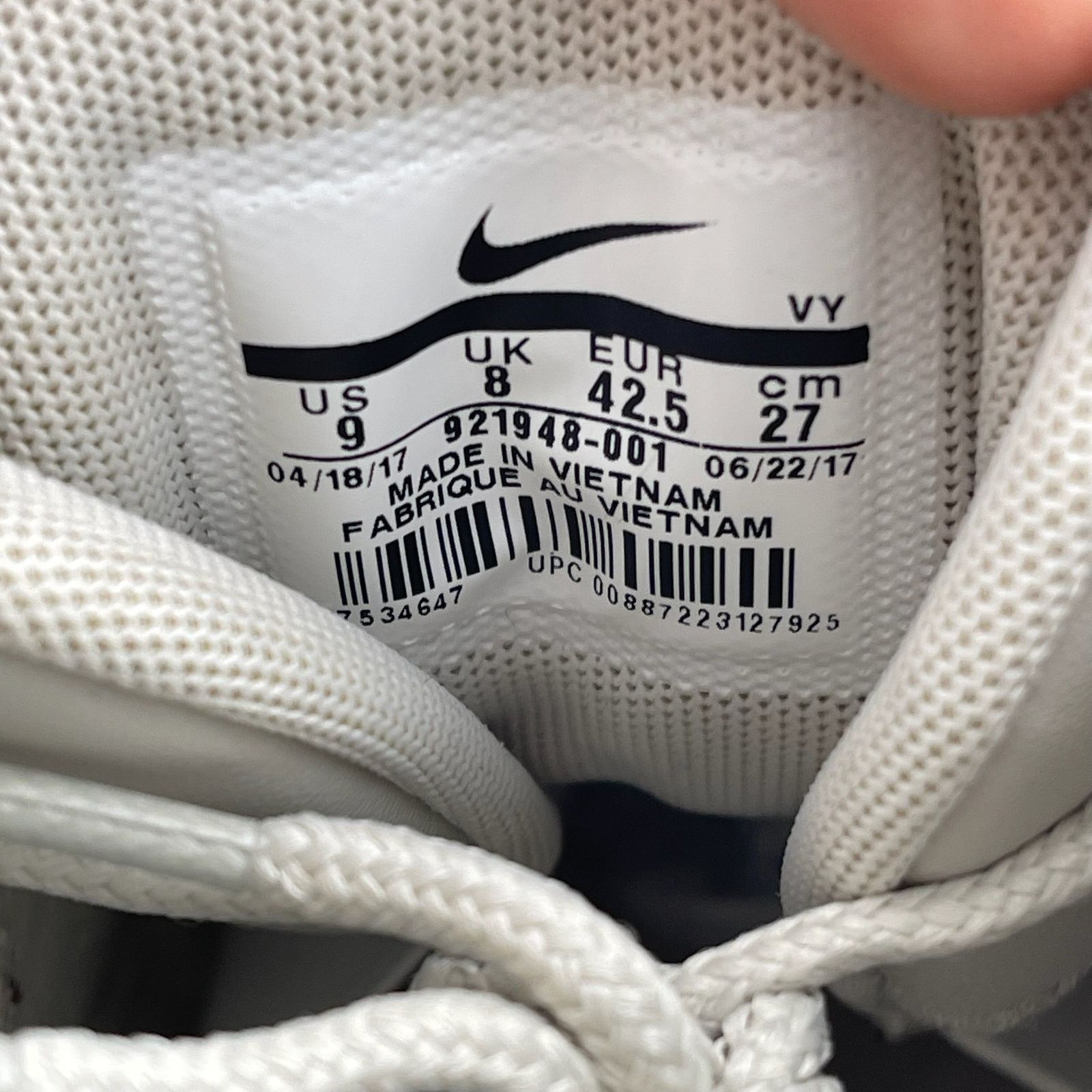 Nike Nike Air More Uptempo Light Bone Size US 9 / EU 42 - 6 Thumbnail