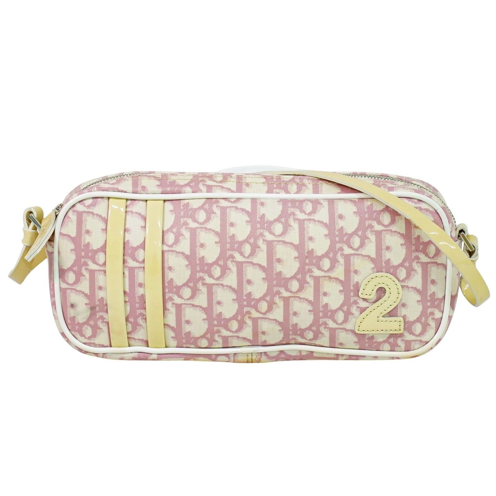 Dior Christian Dior Vintage Trotter Baguette Shoulder Bag Diorissimo Canvas Size ONE SIZE - 1 Thumbnail