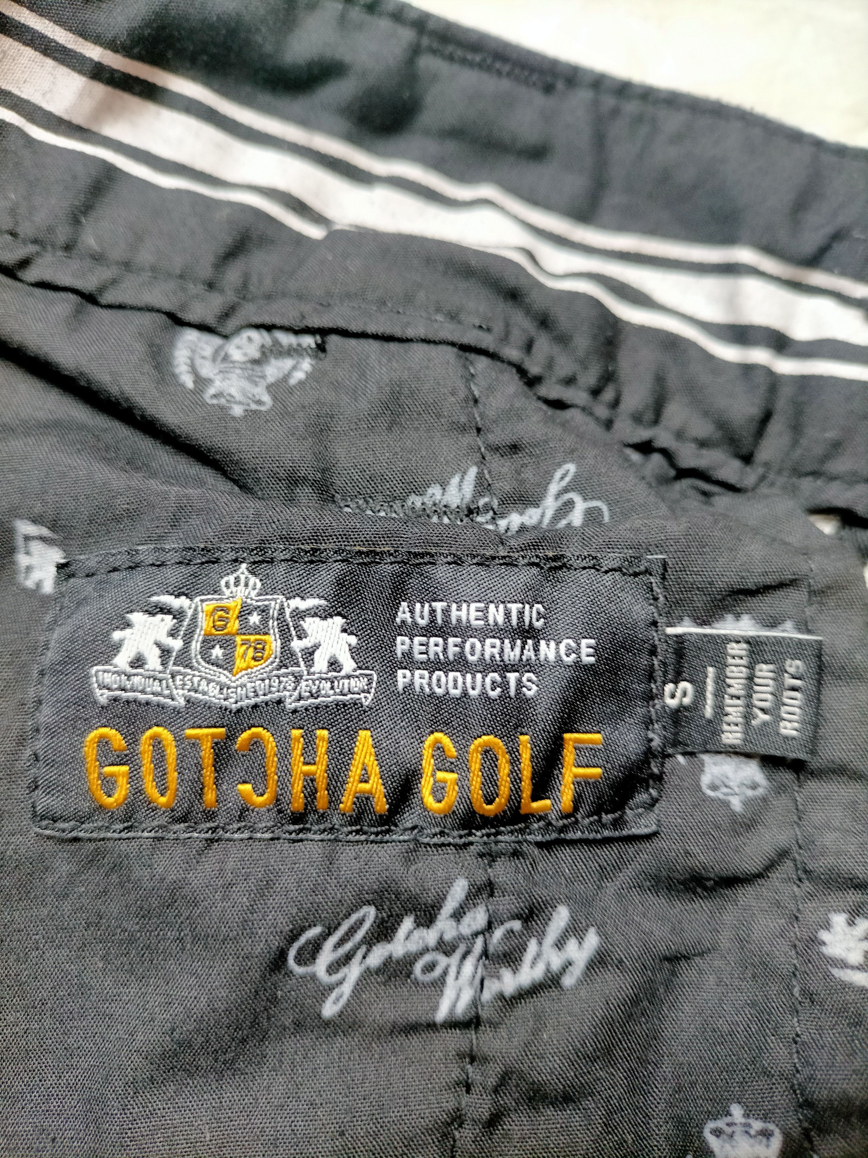 Gotcha ⚡Rare Gotcha Golf embroidered Logo Full Print Pants Size US 30 / EU 46 - 19 Thumbnail