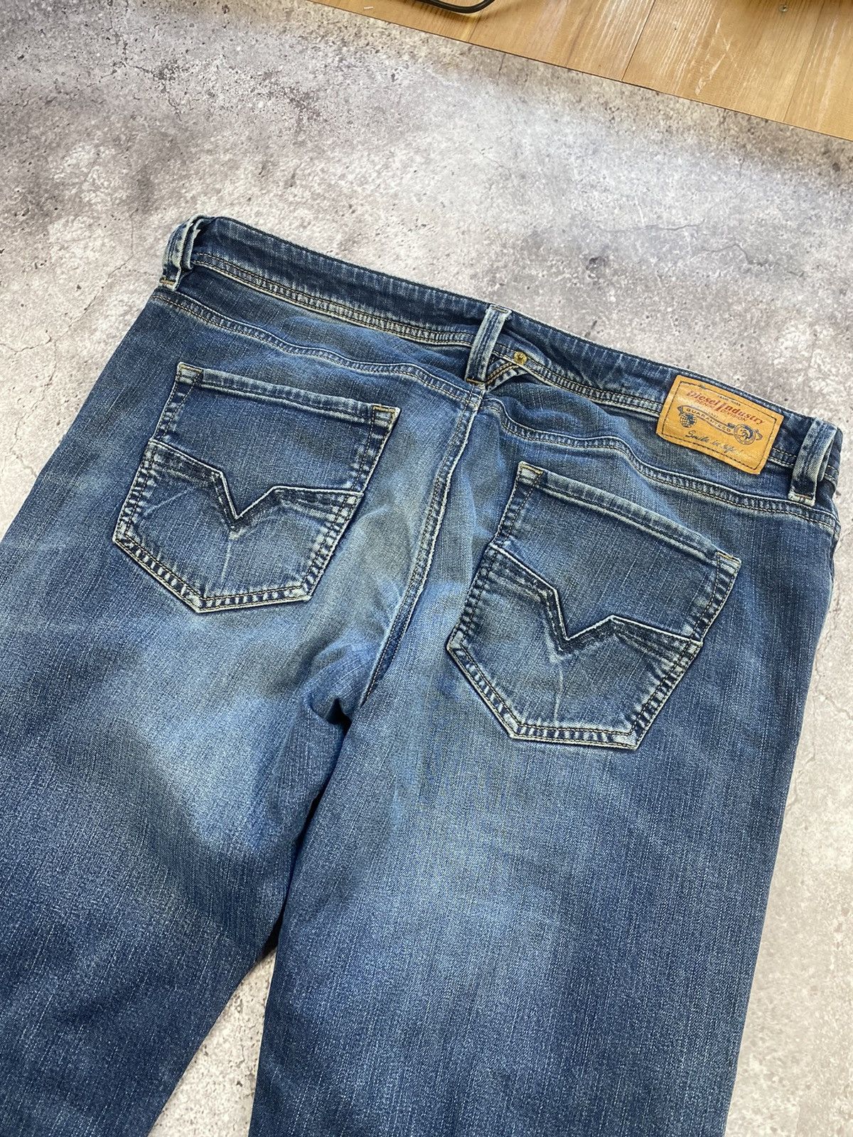 Diesel Vintage Diesel Junya Watanabe baggy japanesse denim jeans Size US 38 / EU 54 - 9 Thumbnail