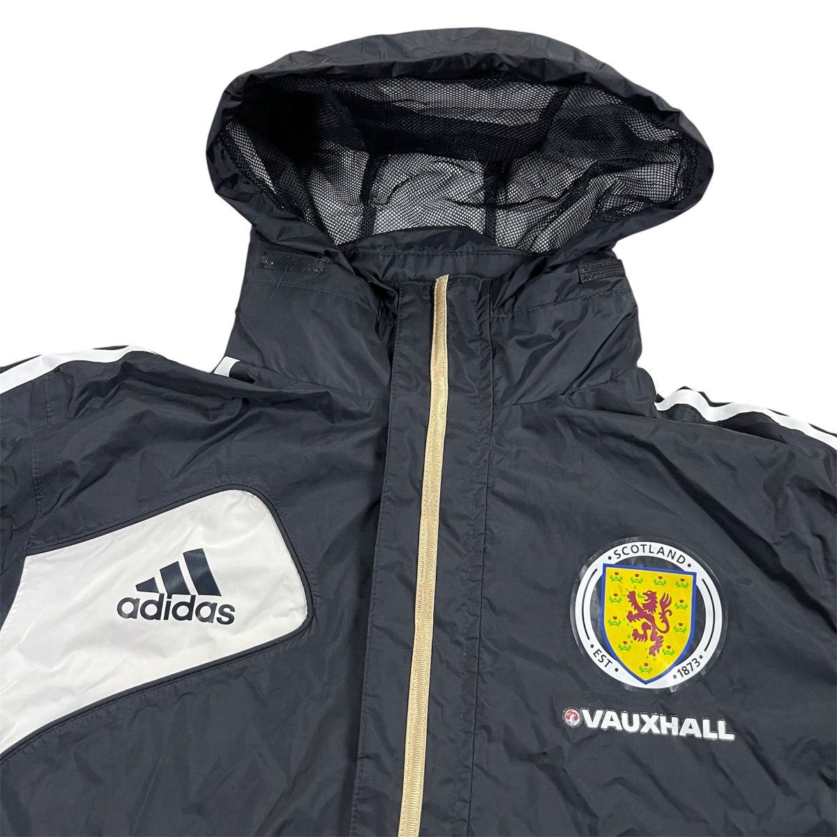 Adidas Adidas Scotland 2011-12 Hooded Rain Jacket Size S Men’s Size US S / EU 44-46 / 1 - 2 Thumbnail