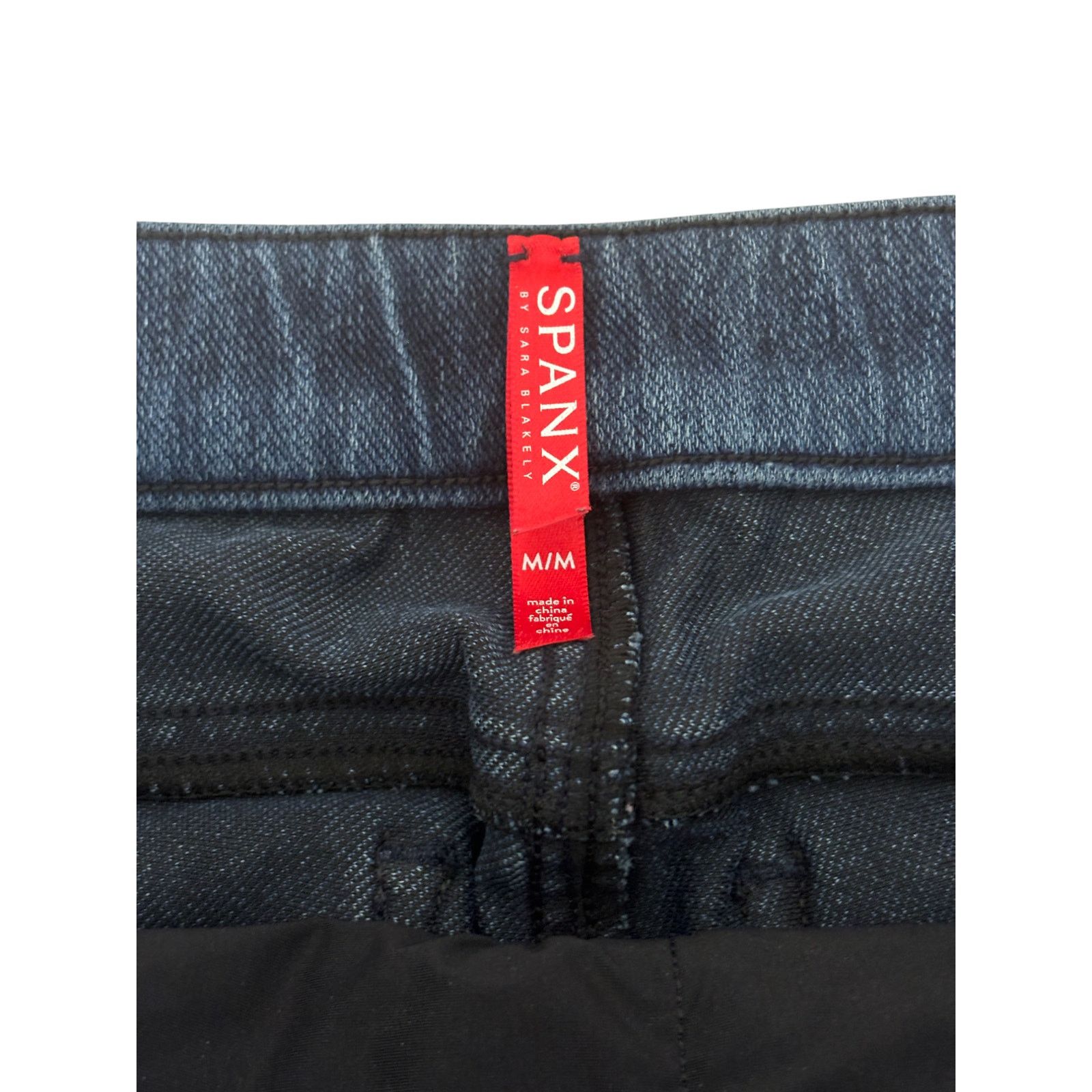 Spanx Spanx Leggings Women Medium Blue Jean-ish Shaping Slimming Size 28" / US 6 / IT 42 - 6 Thumbnail