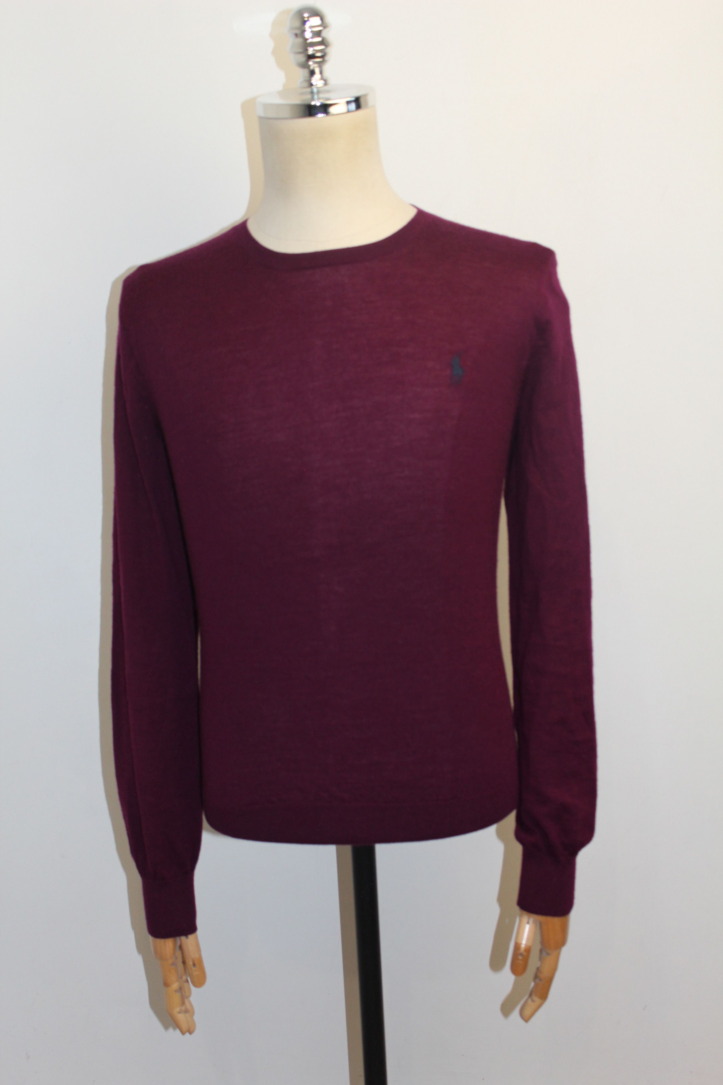 Polo Ralph Lauren Men's RALPH LAUREN Crew Neck Wool Jumper Size US M / EU 48-50 / 2 - 5 Thumbnail