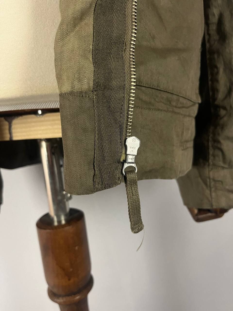 Stone Island Stone Island Vintage Garment Dyed Lino Jacket Khaki Size US XL / EU 56 / 4 - 4 Thumbnail