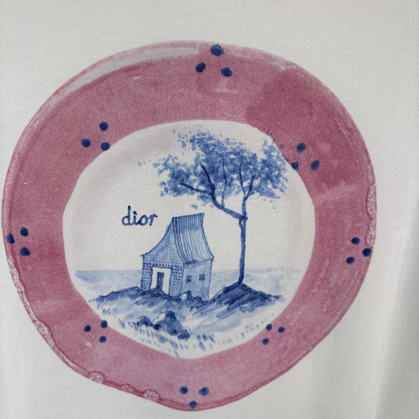 Dior Dior 1947 Graffiti Short Sleeve T-Shirt XS Size US XS / EU 42 / 0 - 7 Thumbnail