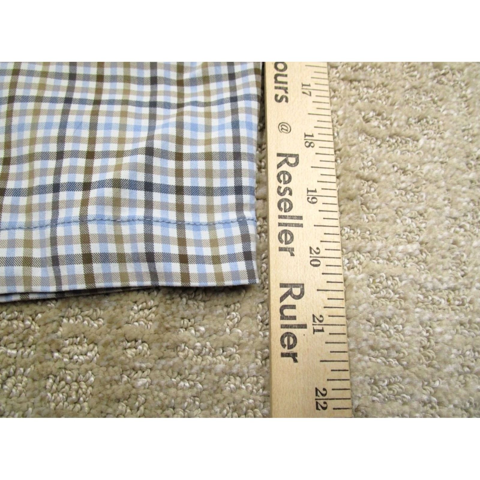 Tommy Bahama Tommy Bahama Shorts Men 38 Blue Chino Check Tattersall Golf Performance Casual Size US 38 / EU 54 - 6 Thumbnail