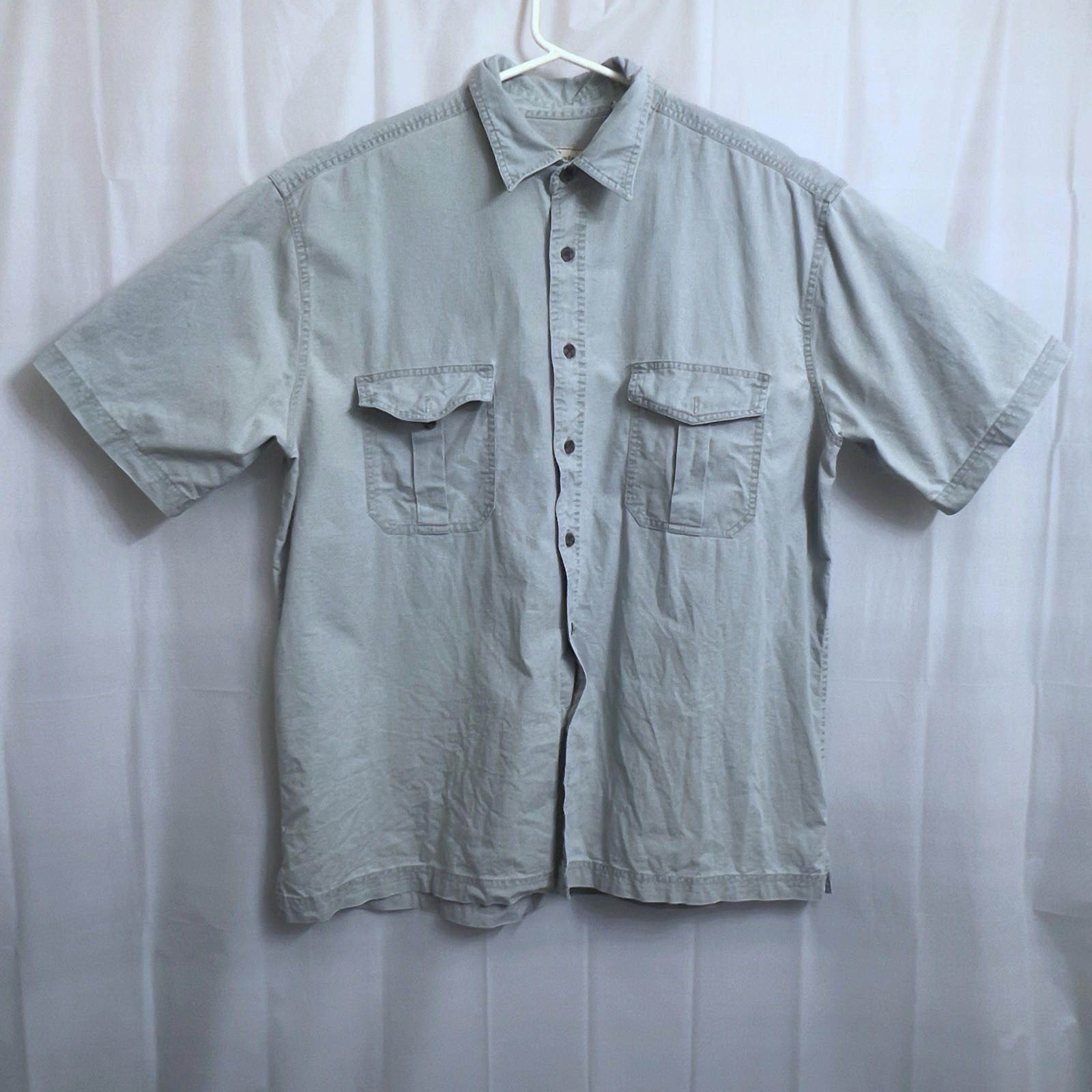 Designer Guide & Outfitter Button Up Shirt Men's Large Short Sleeve Size US L / EU 52-54 / 3 - 1 Thumbnail