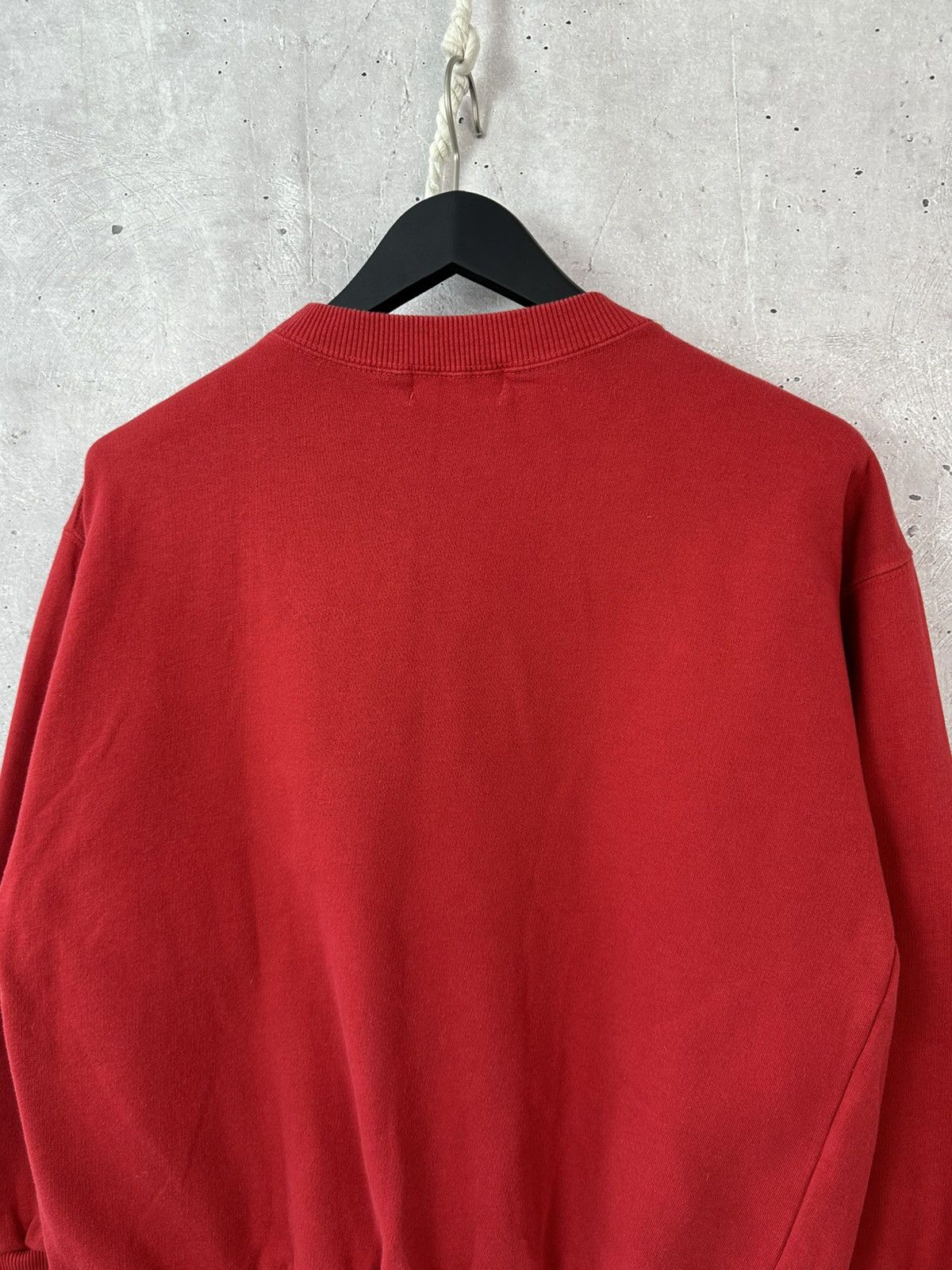 Fred Perry Fred Perry Vintage Red Logo Crew Neck Cotton Sweatshirt Size US XL / EU 56 / 4 - 9 Thumbnail