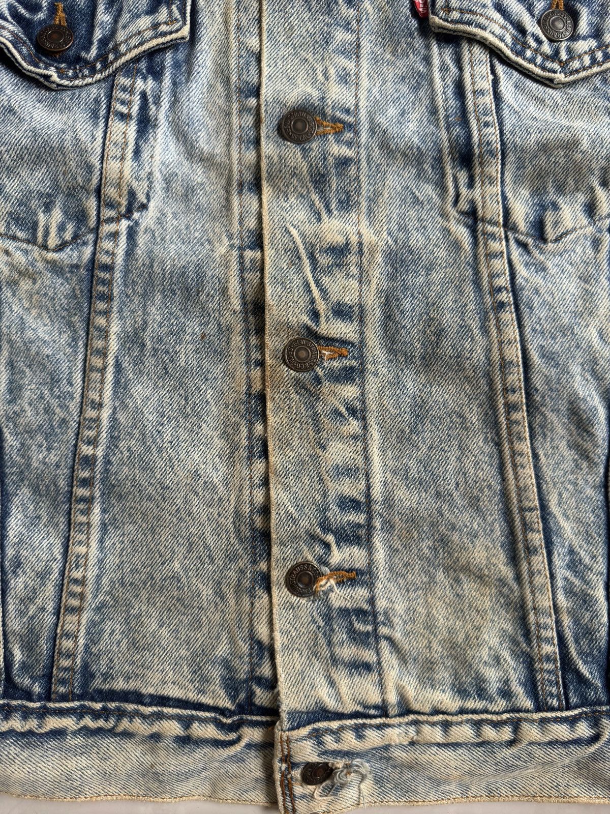 Levi's VERY RARE VINTAGE JACKET DENIM JEANS LEVIS ACID WASH Size US M / EU 48-50 / 2 - 3 Thumbnail