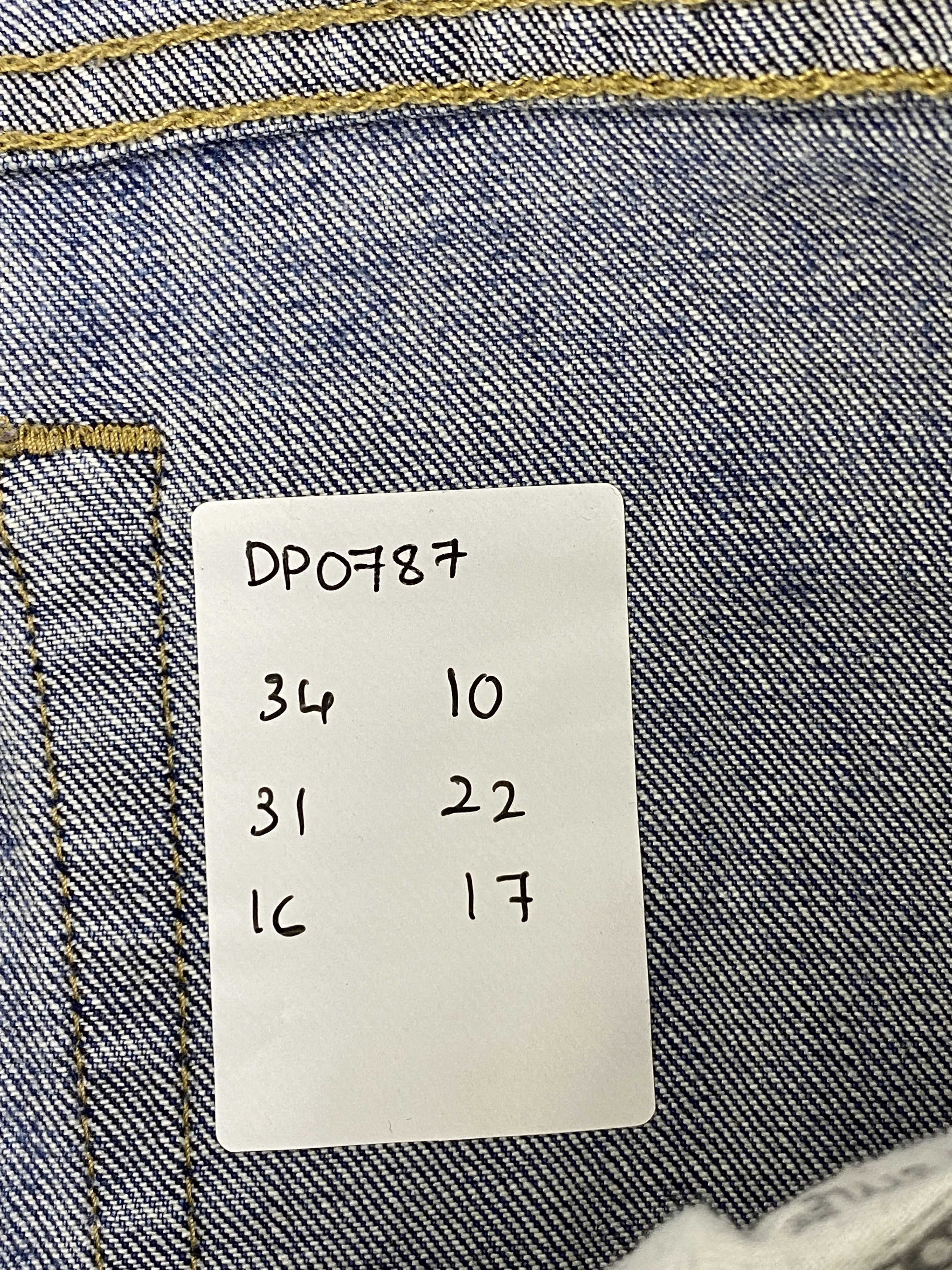Levi's × Vintage Vintage Levi's 514 Distressed Blue Denim Jeans Size US 34 / EU 50 - 18 Thumbnail