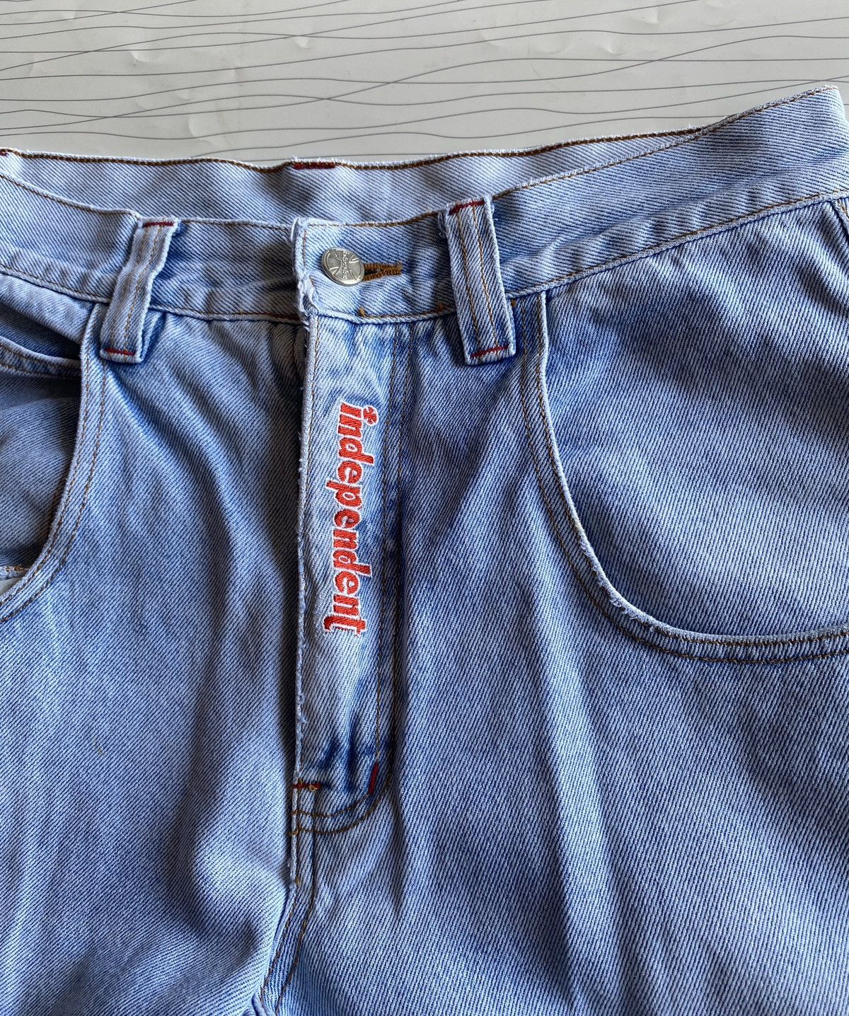 Independent Truck Co. 💥RARE💥 Vintage Baggy Jeans Independent Truck Company Size US 32 / EU 48 - 9 Thumbnail