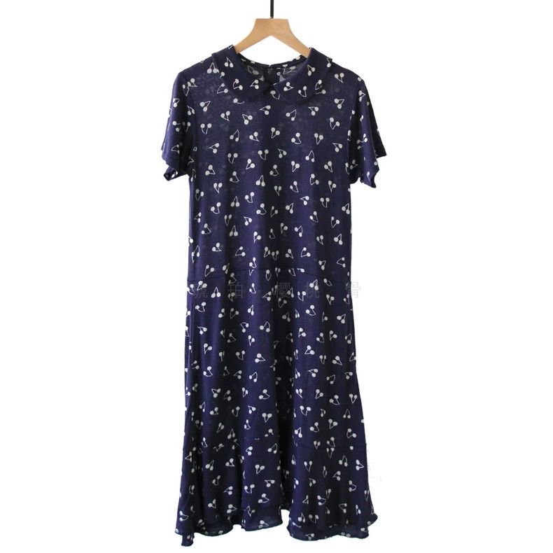 Comme des Garcons Comme Des Garcons Cherry print crewneck knit dress Size S / US 4 / IT 40 - 1 Thumbnail
