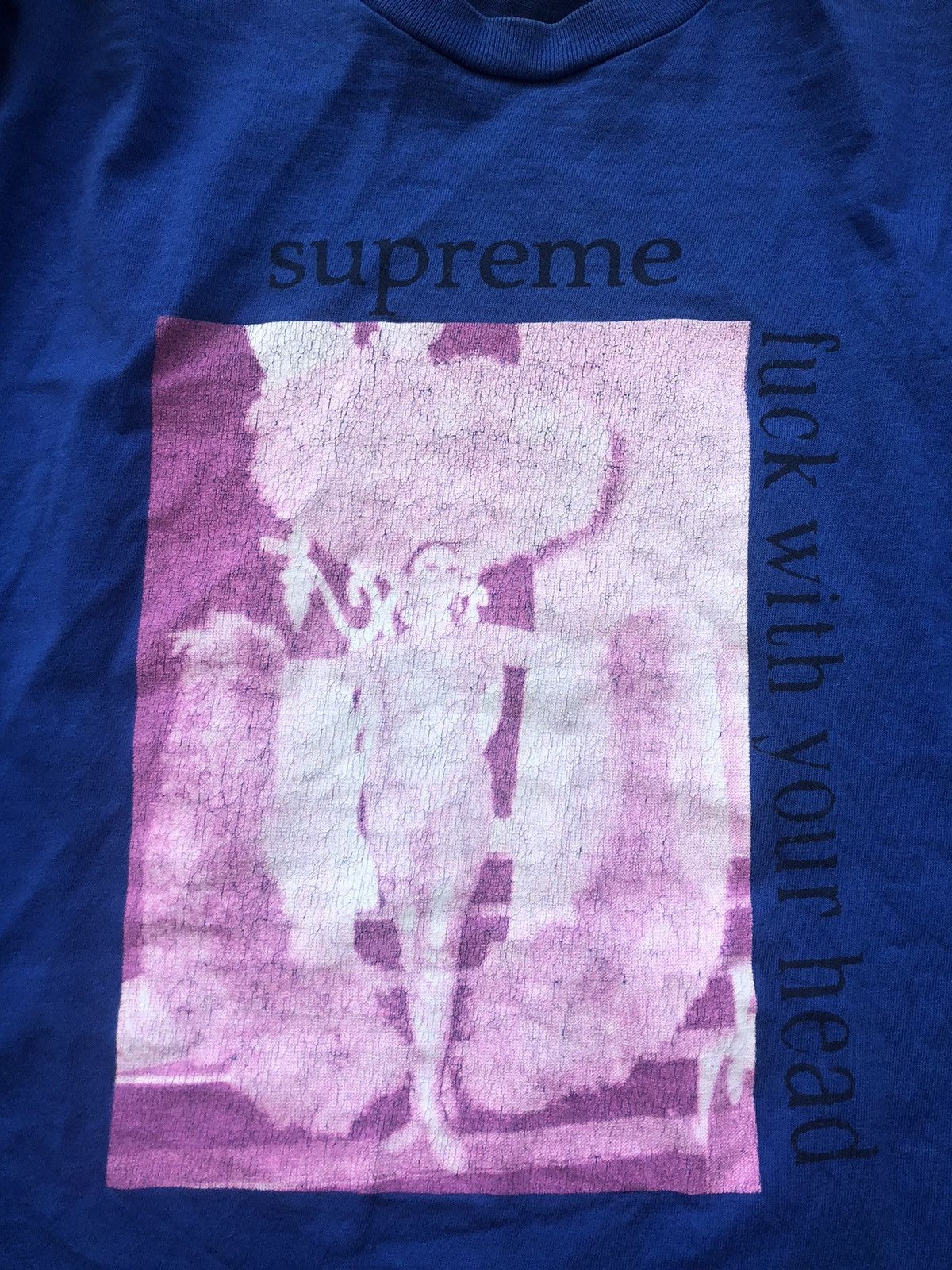 Supreme Supreme Fuck with your head t shirt Size US L / EU 52-54 / 3 - 3 Thumbnail