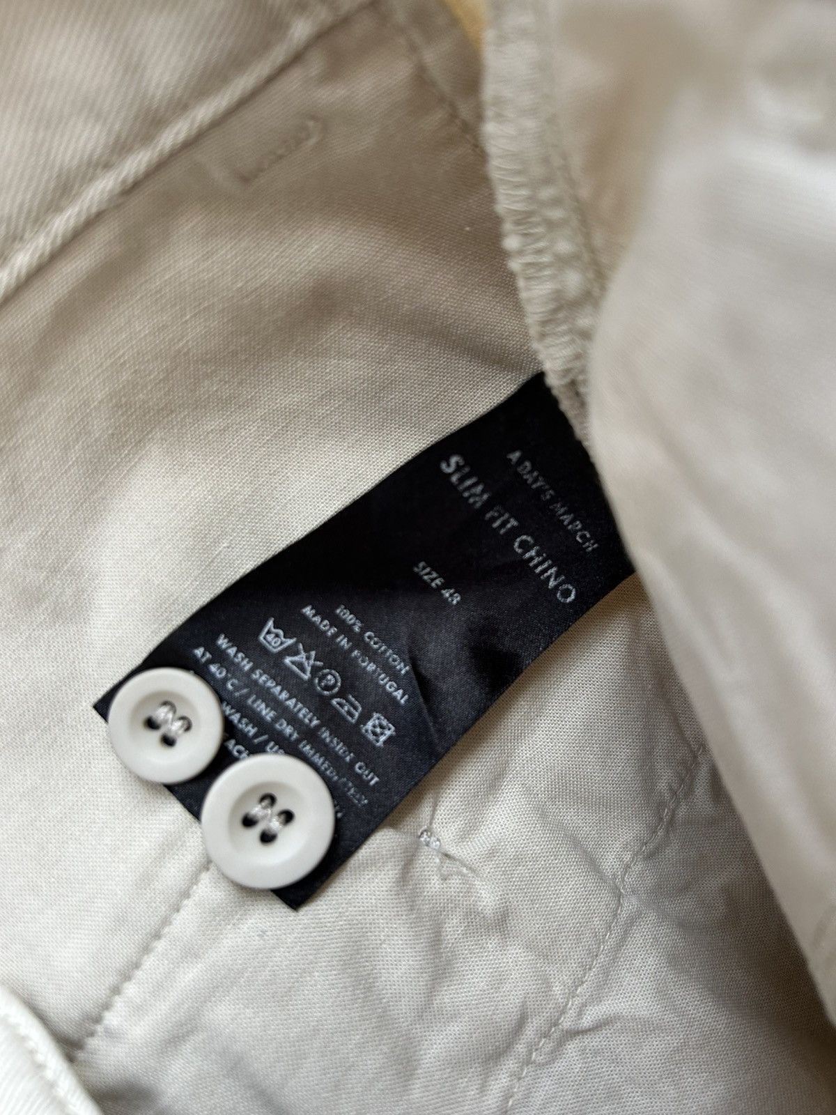 Designer A Day's March Premium Slim Fit Chino man's pants size 48 Size US 32 / EU 48 - 9 Thumbnail