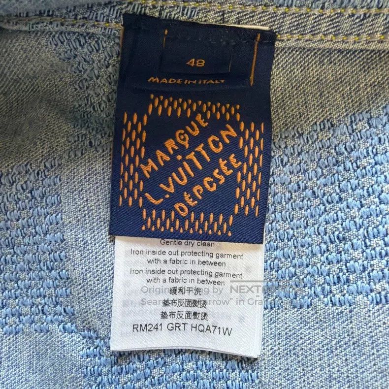 Louis Vuitton Louis Vuitton SS24 3D plaid jacquard denim jacket Size US M / EU 48-50 / 2 - 3 Thumbnail