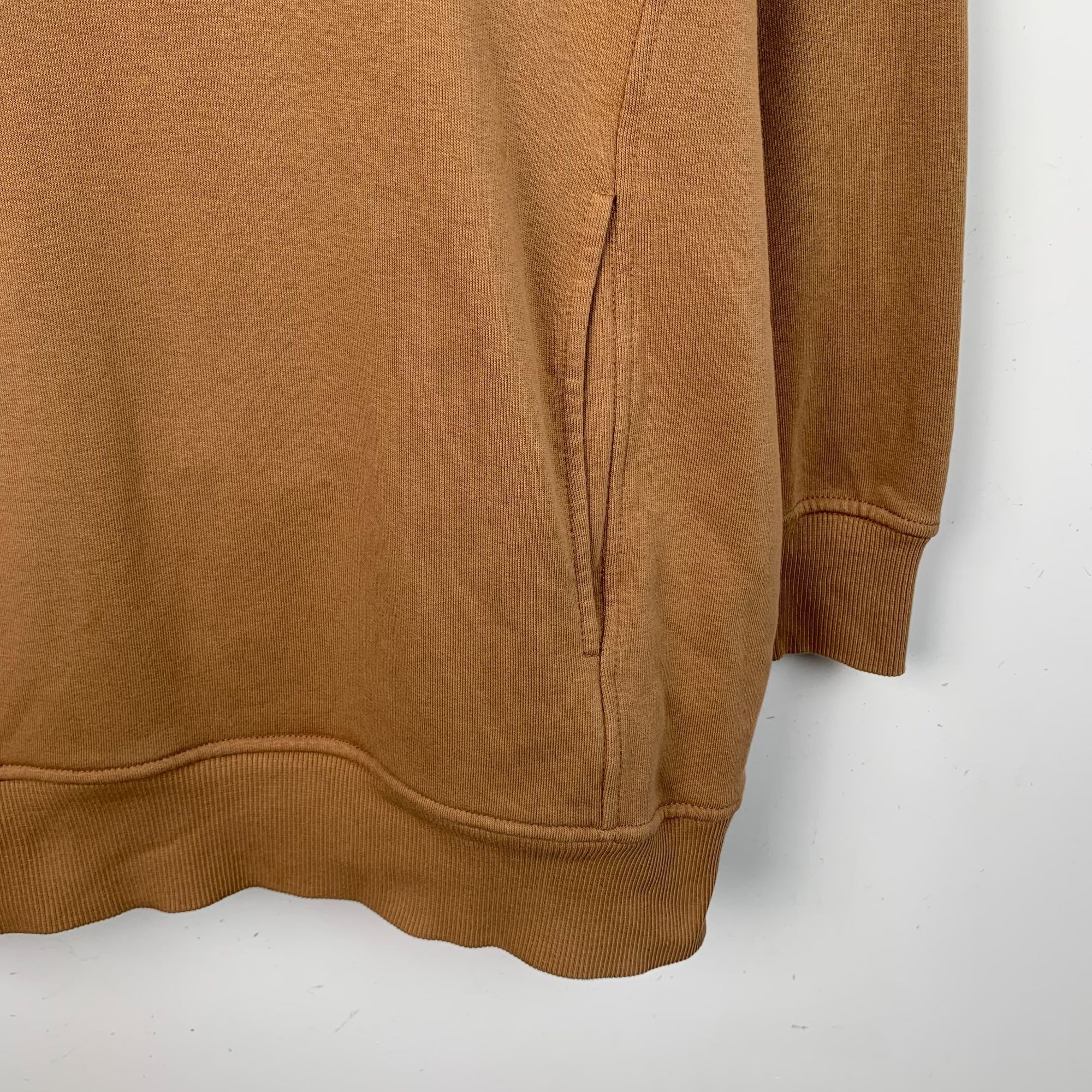 Max Mara Maxmara Brown Hooded Long-Sleeved Sweatshirt With Logo Lette Size S / US 4 / IT 40 - 6 Thumbnail