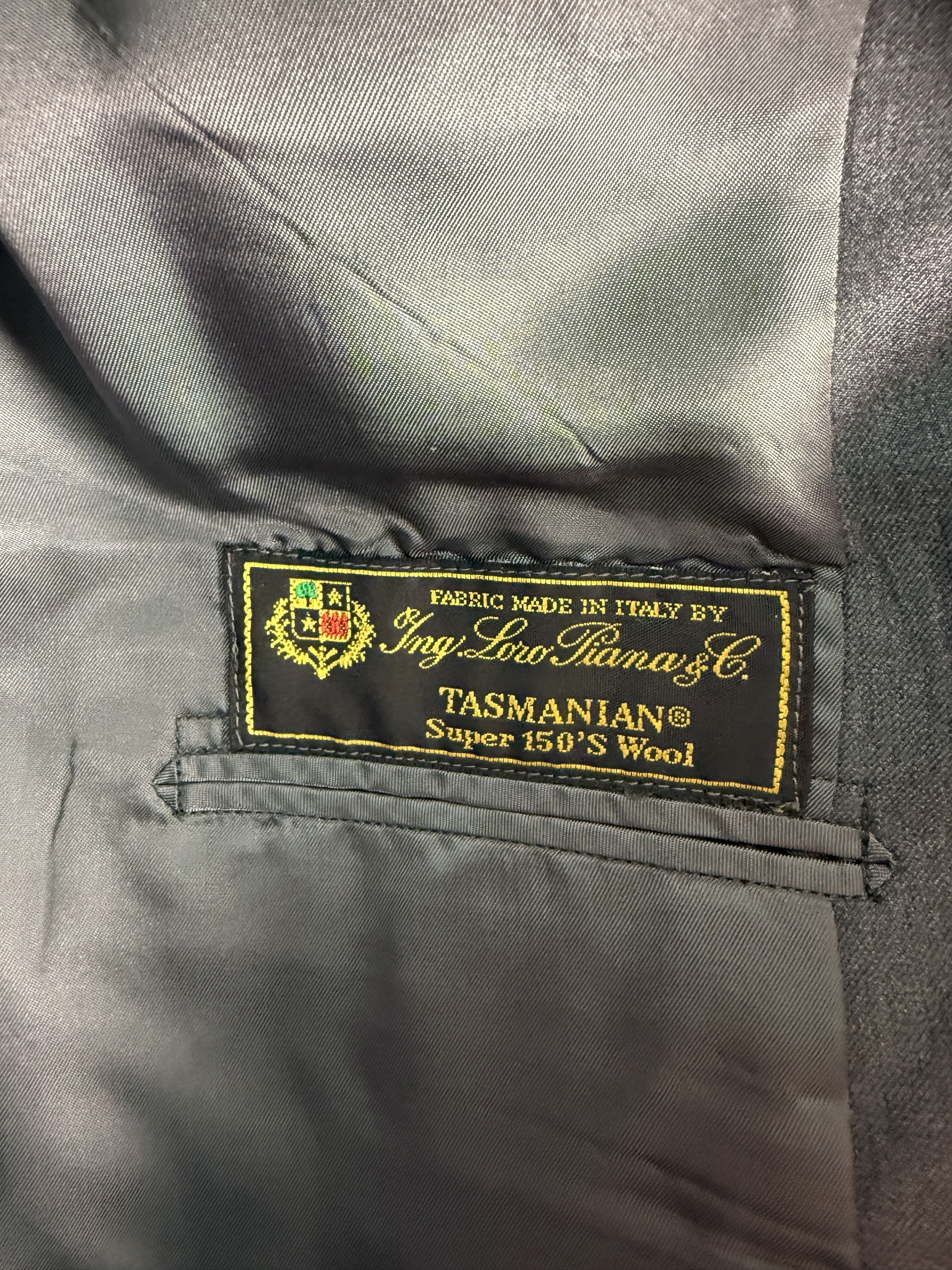 Loro Piana Harrison Rascoe Loro Piana Super 150s Wool Suit 44R Size 44R - 5 Thumbnail