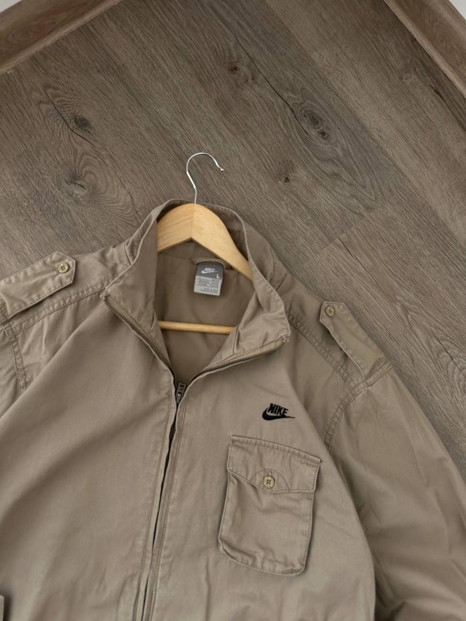 Nike × Nike ACG × Vintage Vintage Nike Beige Pocket Jacket Size US L / EU 52-54 / 3 - 10 Thumbnail