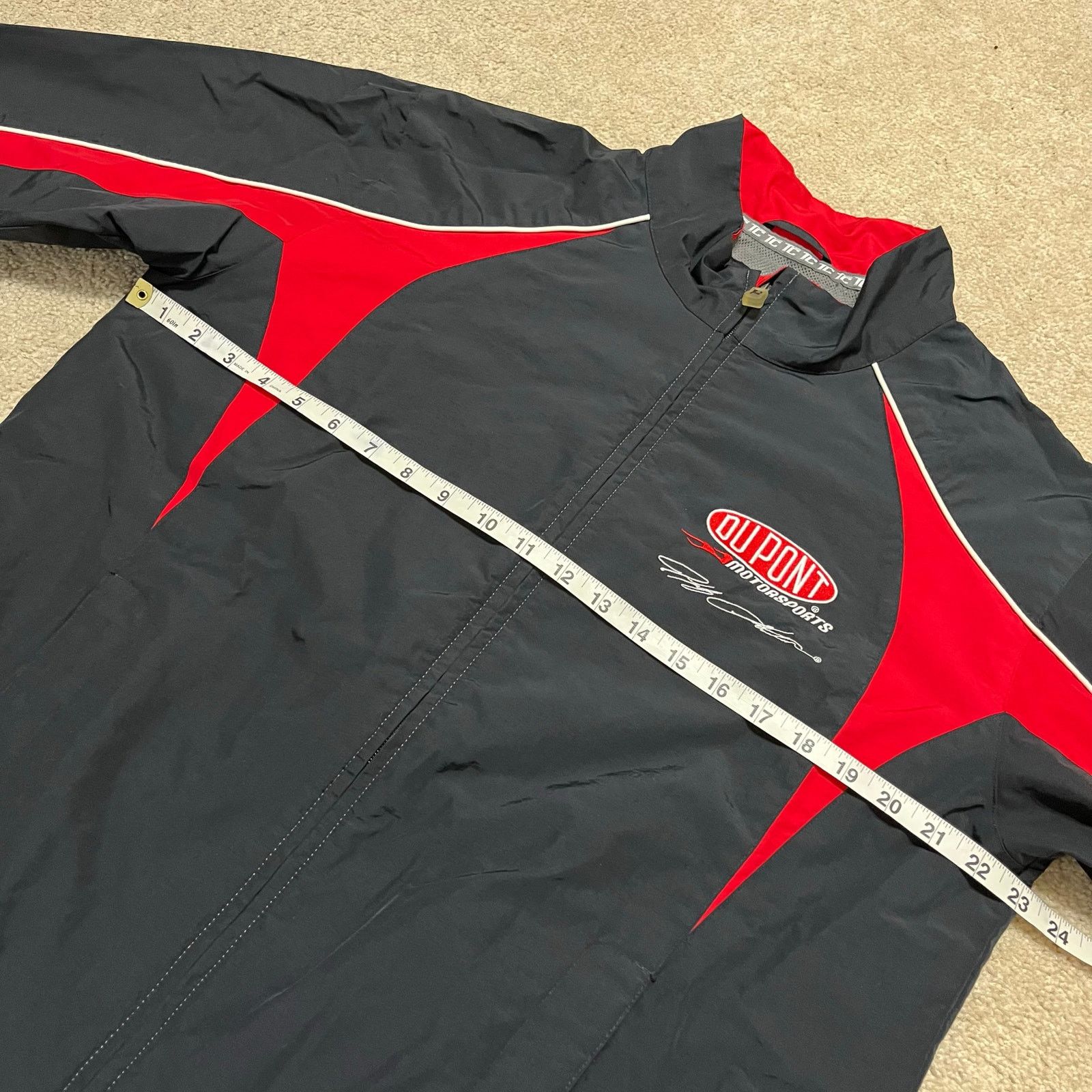 NASCAR Vintage NASCAR Jeff Gordon #24 DuPont Racing Jacket Red Blac Size US M / EU 48-50 / 2 - 6 Thumbnail