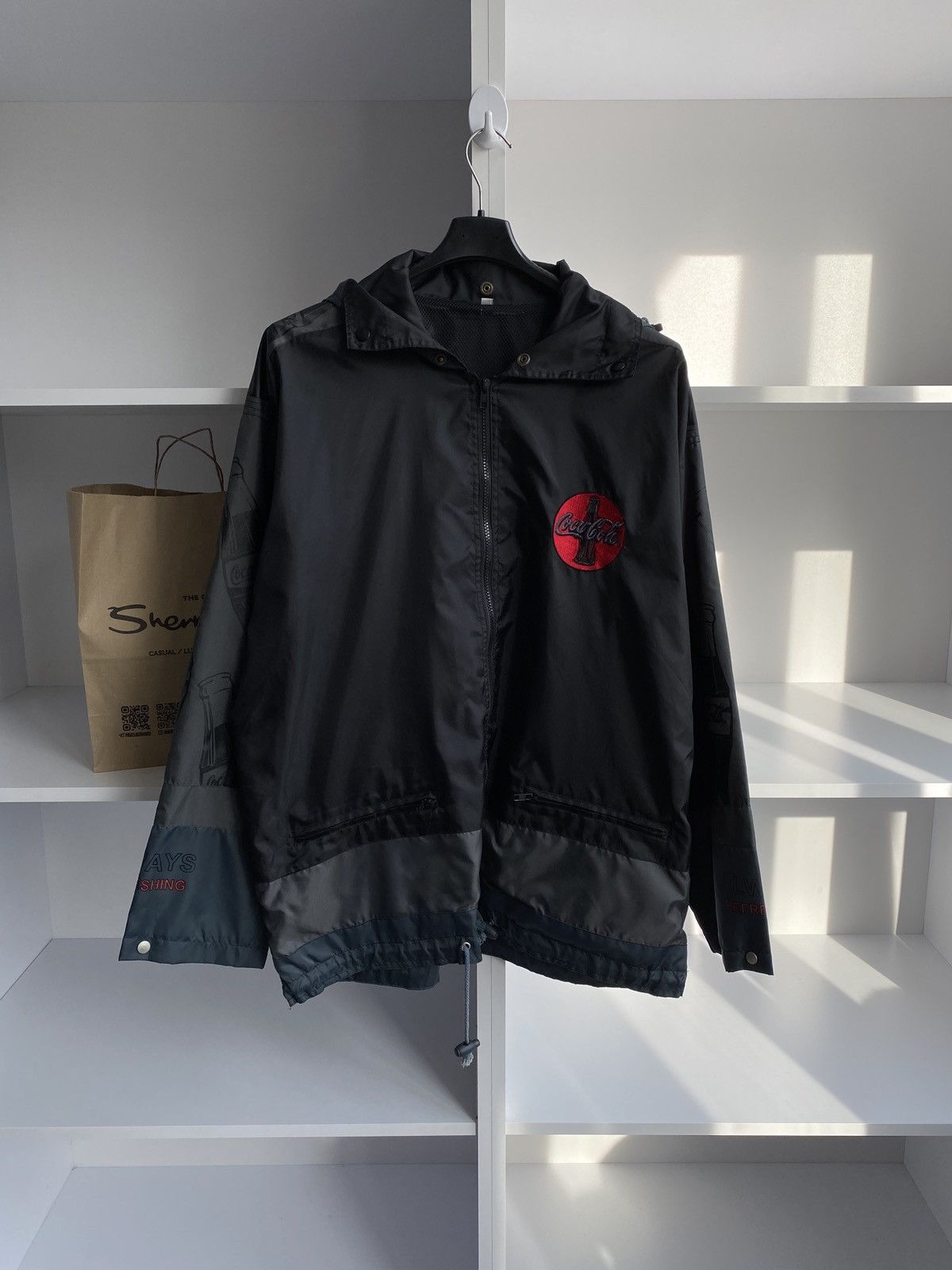 Vintage Coca Cola Raincoat