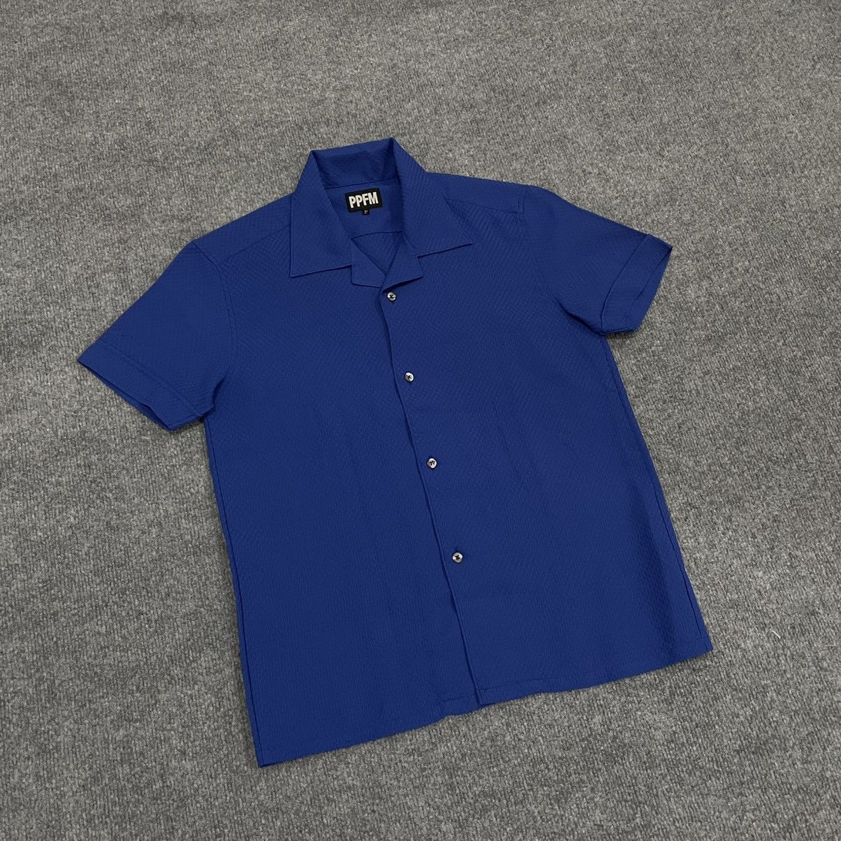 PPFM PPFM Button Up Blue Shirt size S Streetwear Size US S / EU 44-46 / 1 - 2 Thumbnail