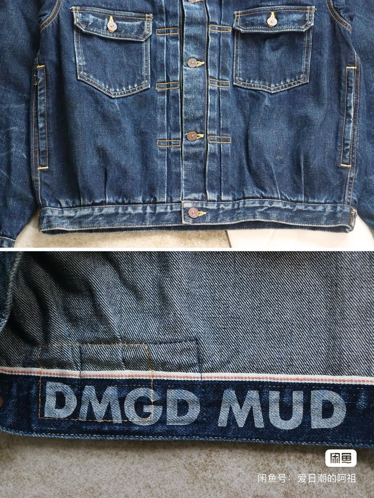 Visvim Visvim 23aw 101xx Jkt Dmgd Mud Od ，size2 Size US M / EU 48-50 / 2 - 5 Thumbnail
