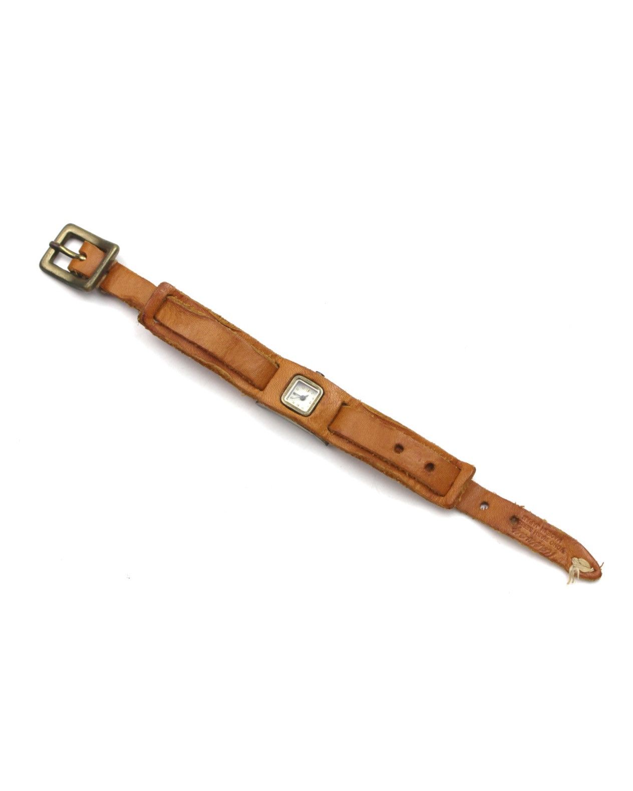 Issey Miyake × Seiko SS2012 SAMANSA MOS2 JAPAN TIDEWAY LEATHER CUFF WATCH Size ONE SIZE - 6 Thumbnail