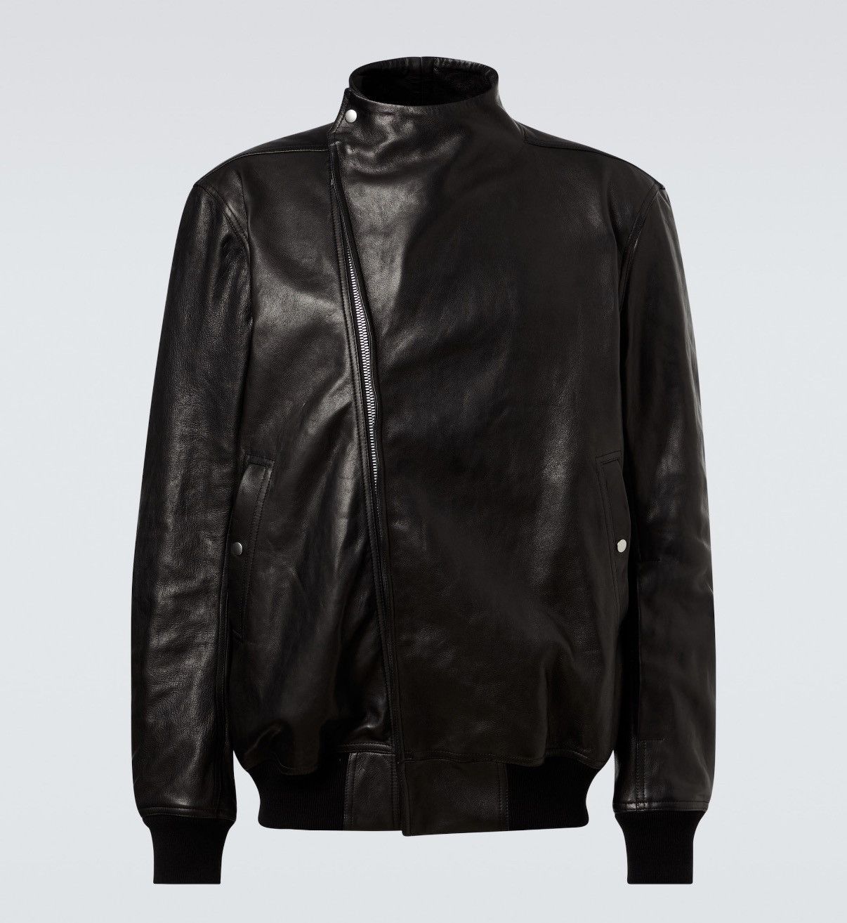 Rick Owens Rick Owens Hollywood Flight Leather Jacket 52 NWT Size US L / EU 52-54 / 3 - 6 Thumbnail